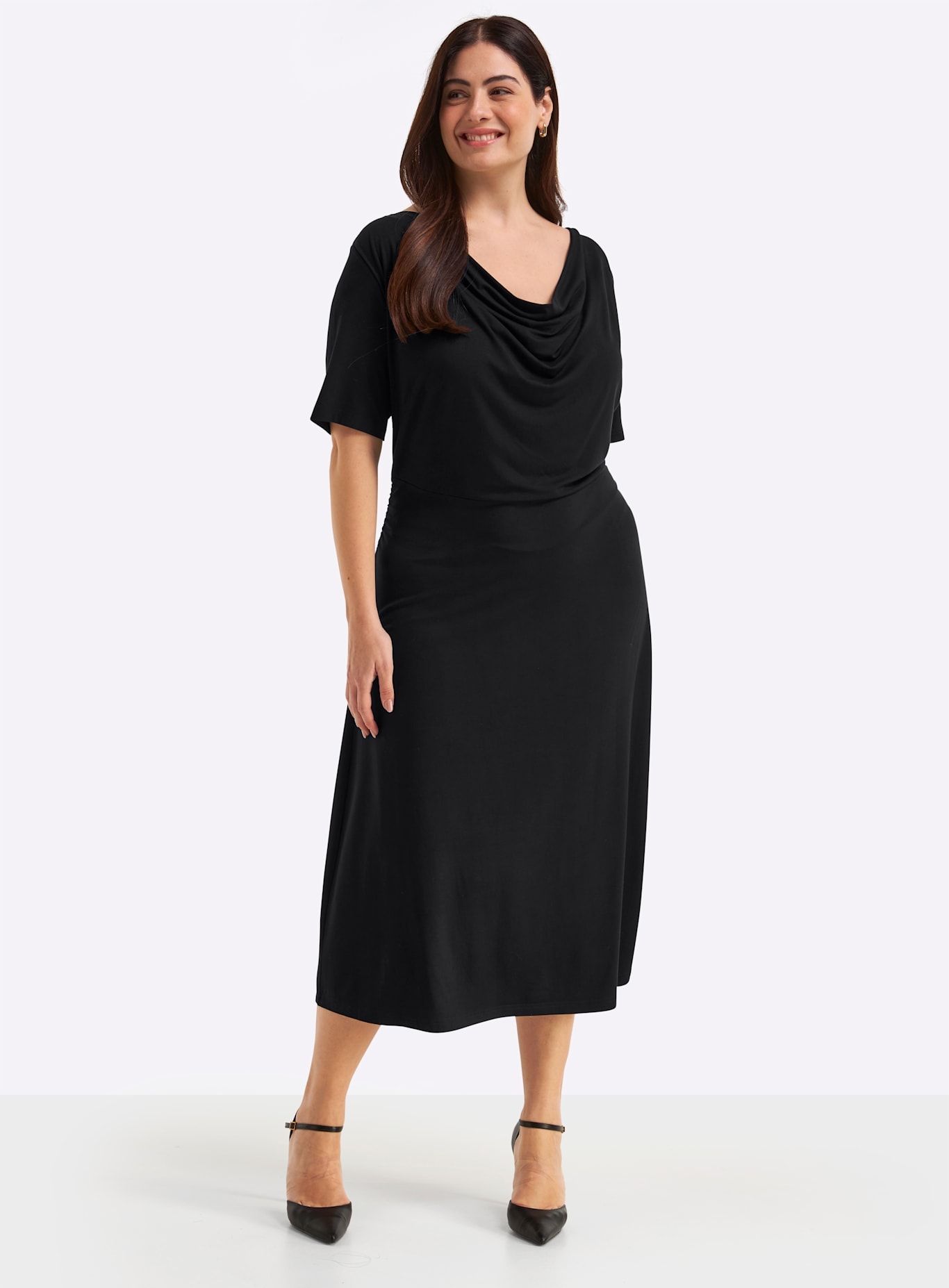 Sheego Jerseykleid »Jersey-Kleid«