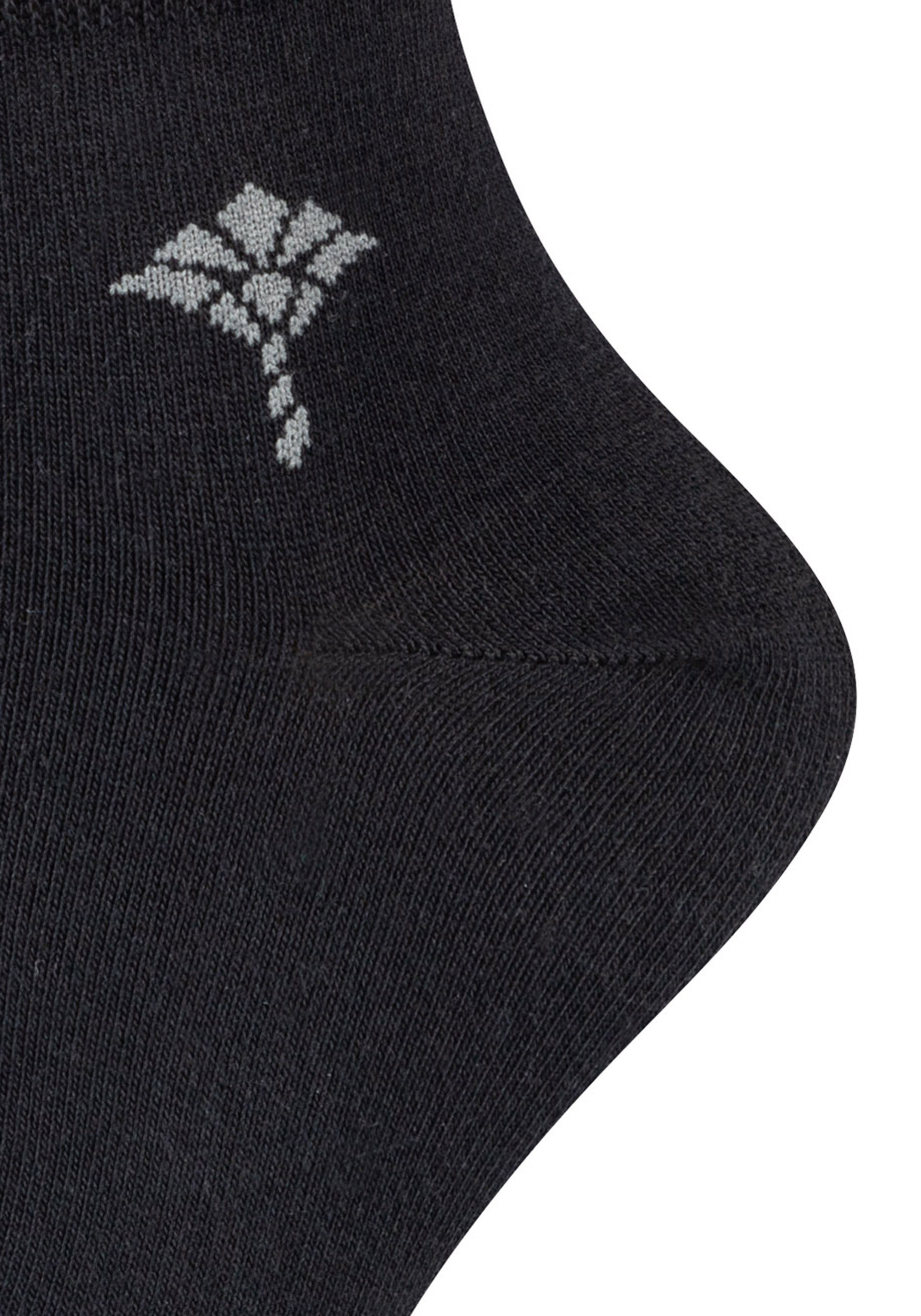 JOOP! Kurzsocken »for your daily glam«, (4 Paar), mit weichem Fußbett