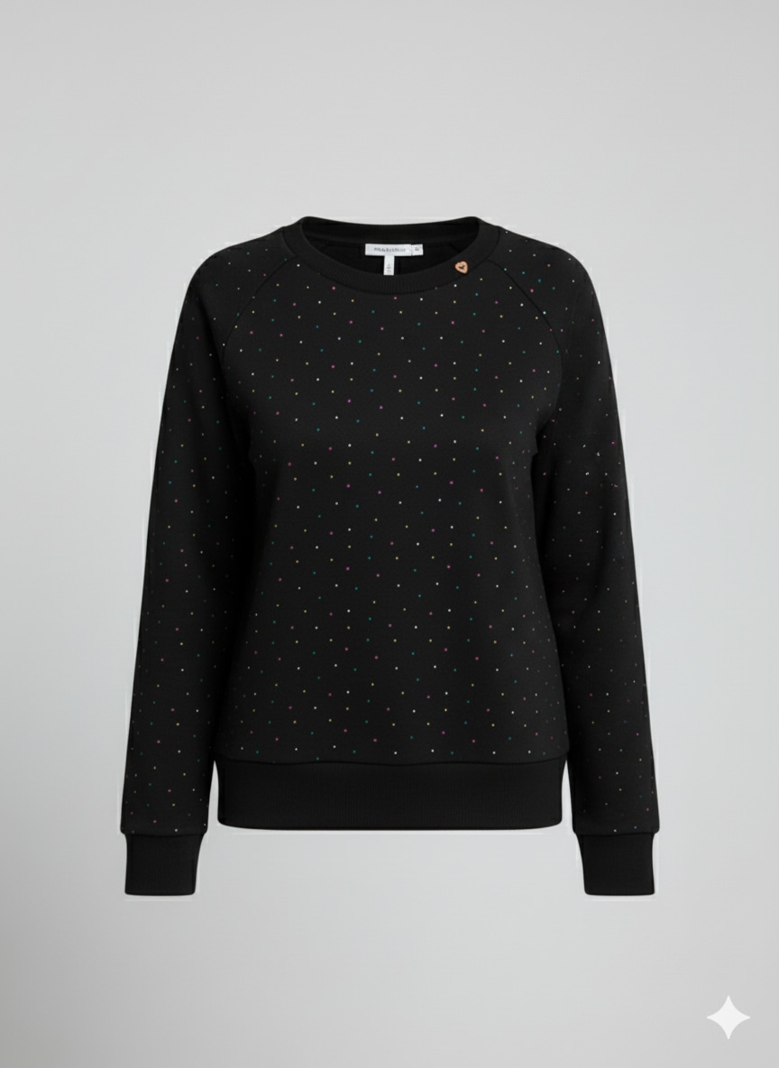 Ragwear Sweatshirt »JOHANKA MULTIDOTS O«
