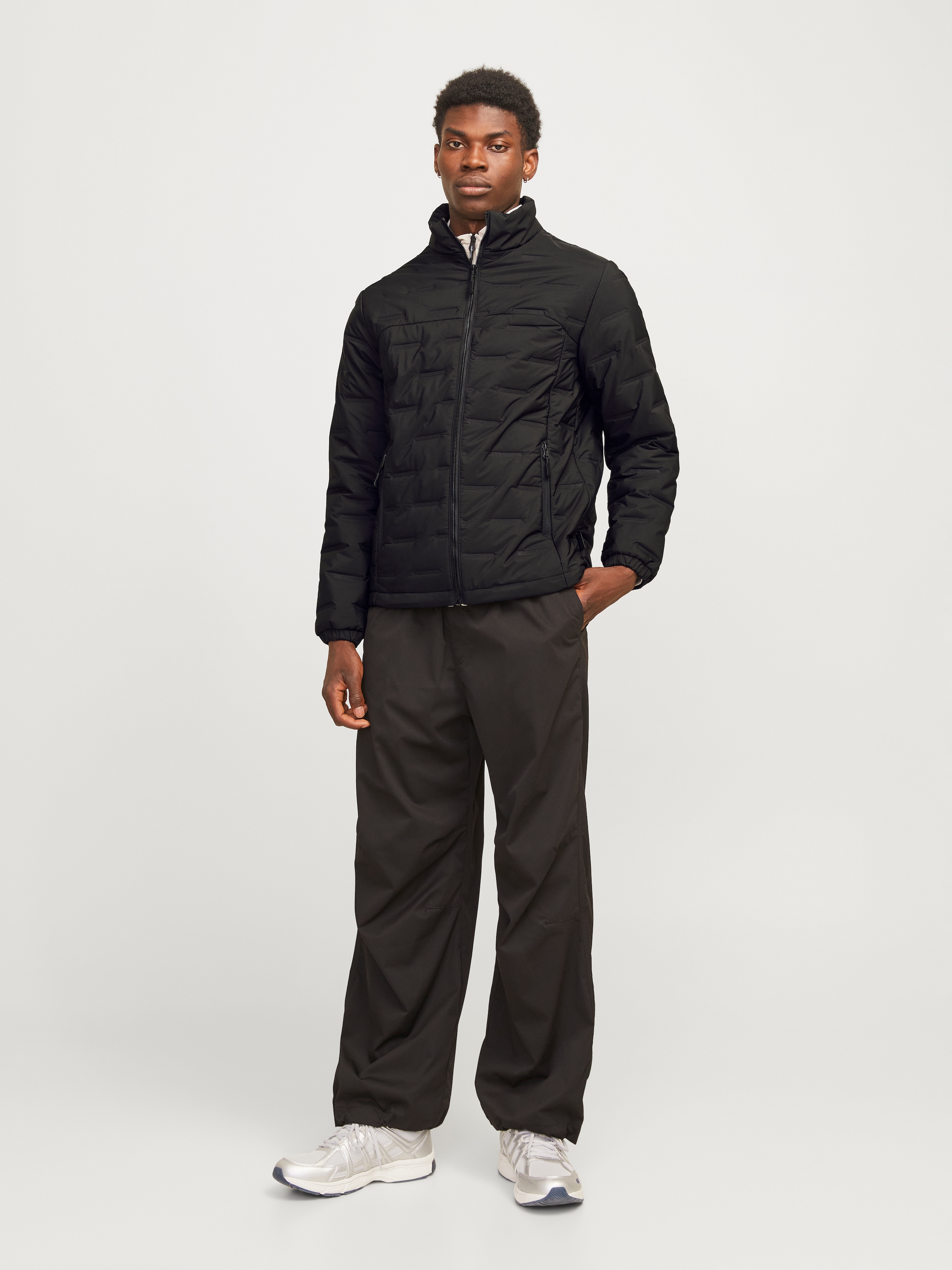 Jack & Jones Steppjacke »JCOSONIC STAND COLLAR JACKET«, mit Kapuze