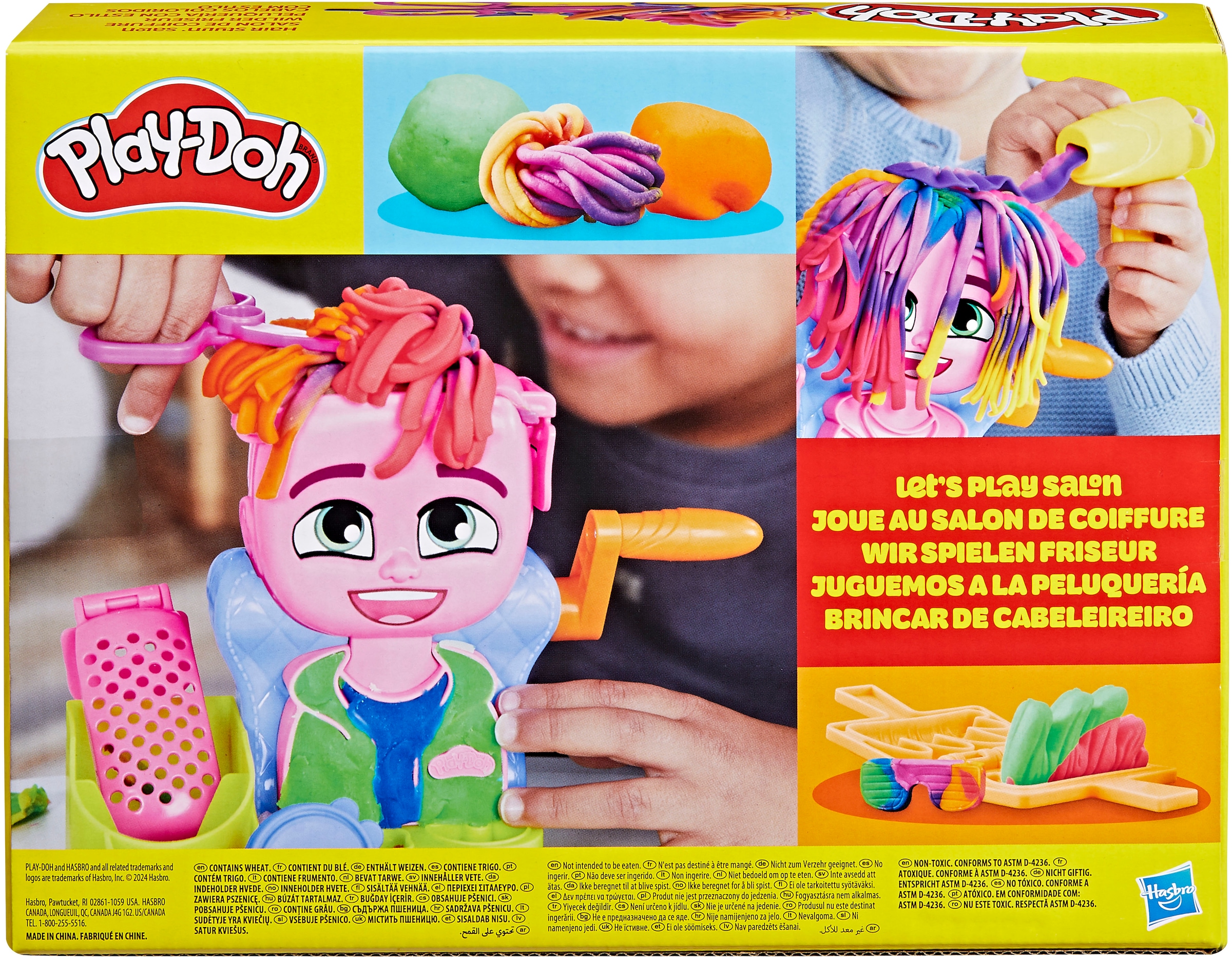 Hasbro Knetform-Set »Play-Doh, Wilder Friseur«