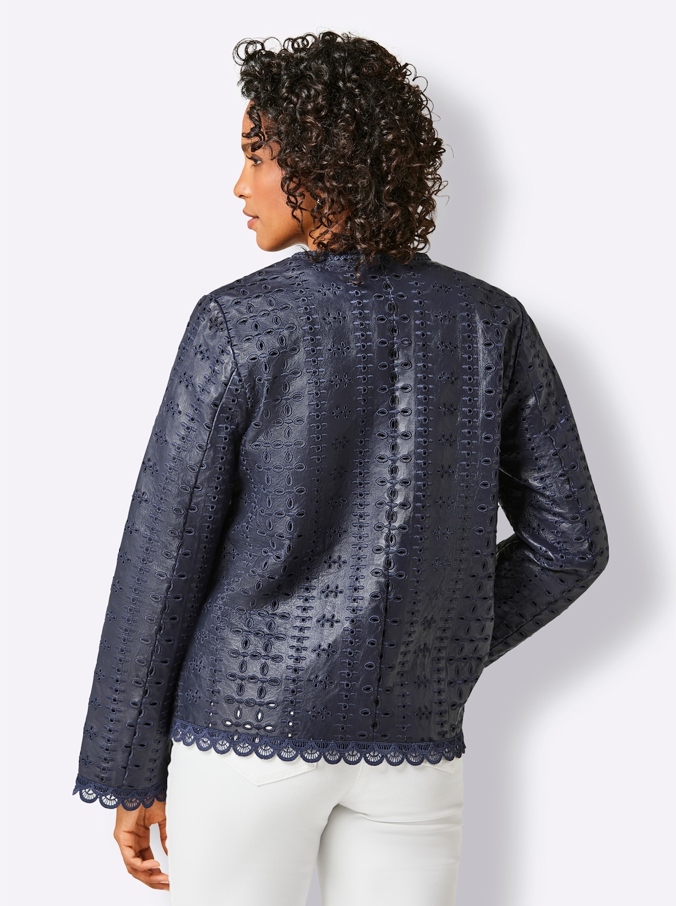 CREATION L PREMIUM Lederblazer »Lammnappa-Leder-Blazer«
