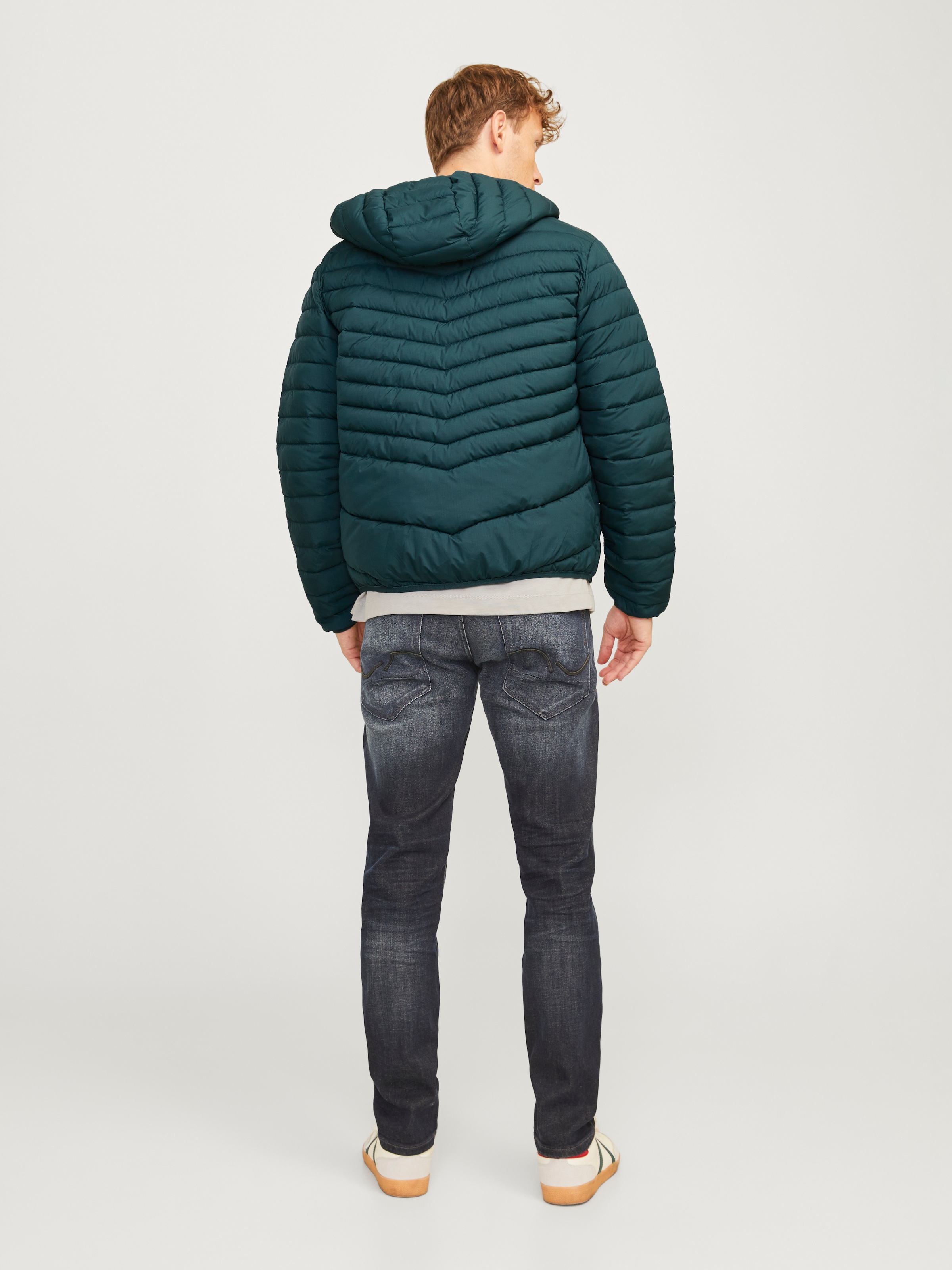 Jack & Jones Steppjacke »JJESTATE PACKABLE PUFFER HOOD NOOS«, mit Kapuze, mit Kapuze