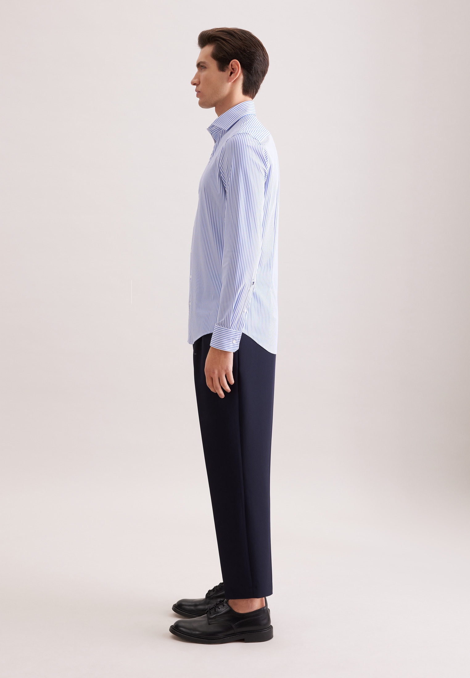 seidensticker Businesshemd »Schwarze Rose« Slim 1/1 Kentkragen Druck