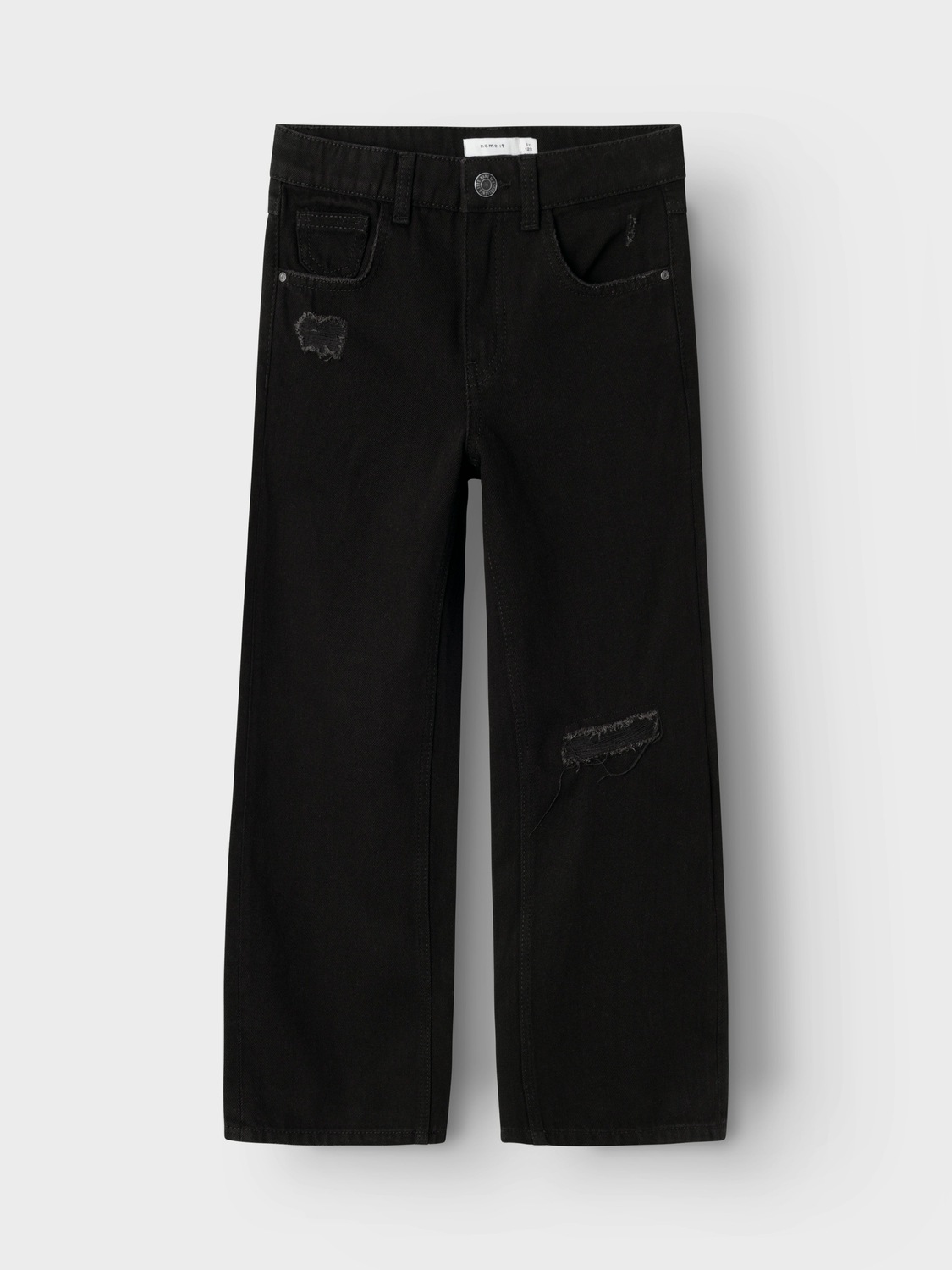 Name It 5-Pocket-Jeans »NKFROSE HW WIDE JEANS 141«, mit Destroyed Effekt