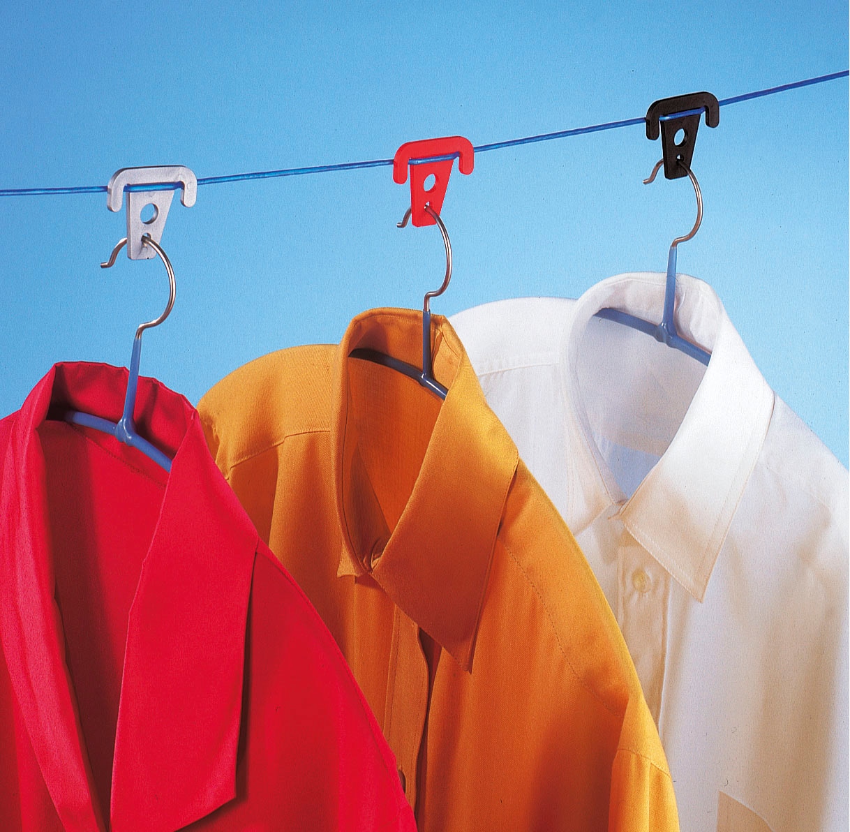 Ruco Sturmwäscheklammern Set, 50 Stk. tlg. Made in Germany, Kunststoff, 50-teilig