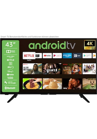 JVC LED-Fernseher »LT-43VA3055«, 108 cm/43 Zoll, 4K Ultra HD, Android TV-Smart-TV kaufen