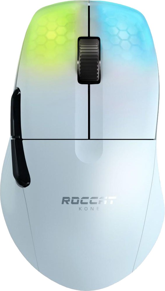 Roccat Maus »KONE Pro Air« Bluetooth kabellos in weiß