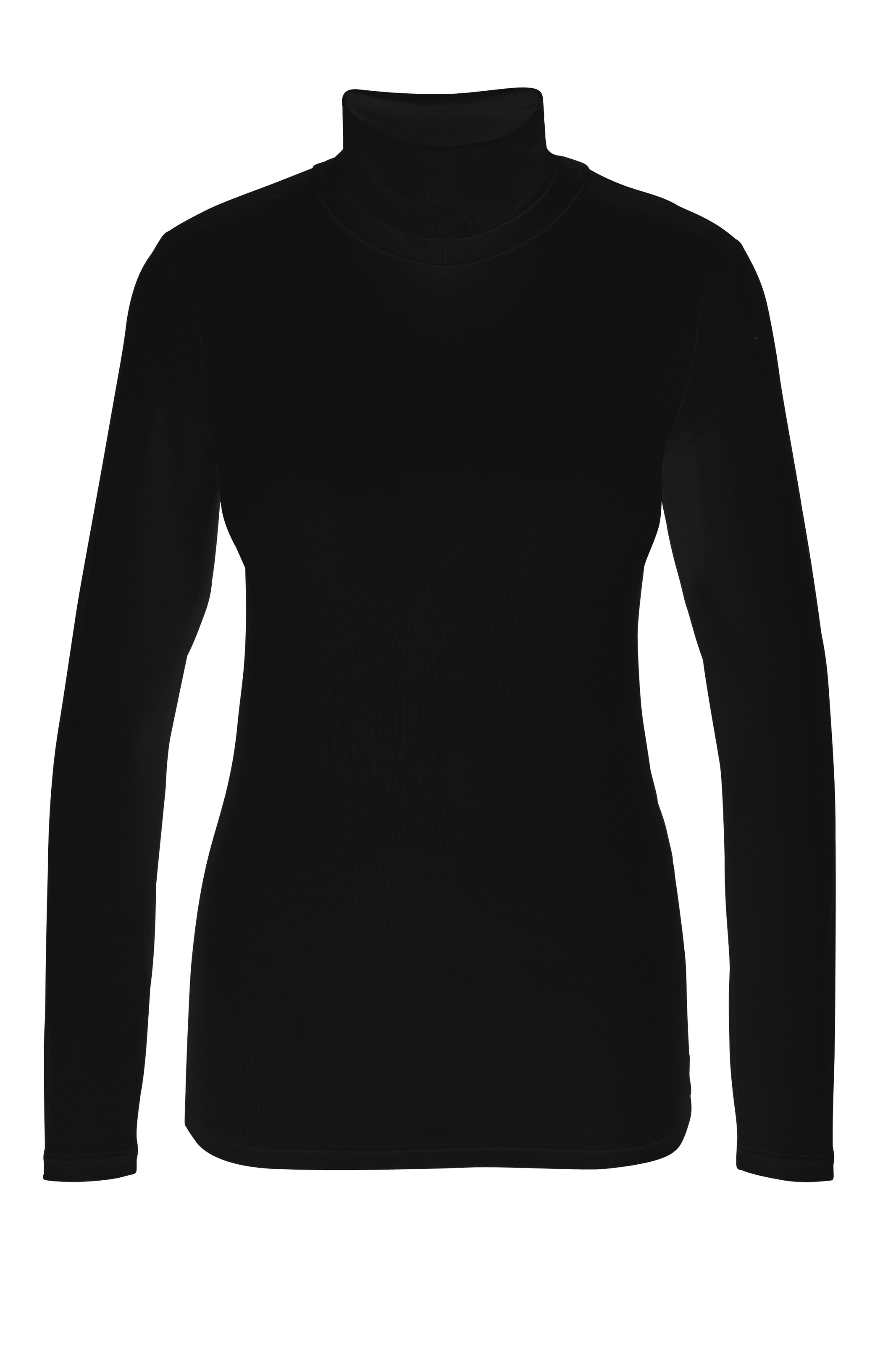 Aniston CASUAL Rollkragenshirt, in schwarz-bunt-bedruckt oder 4 trendigen Unis