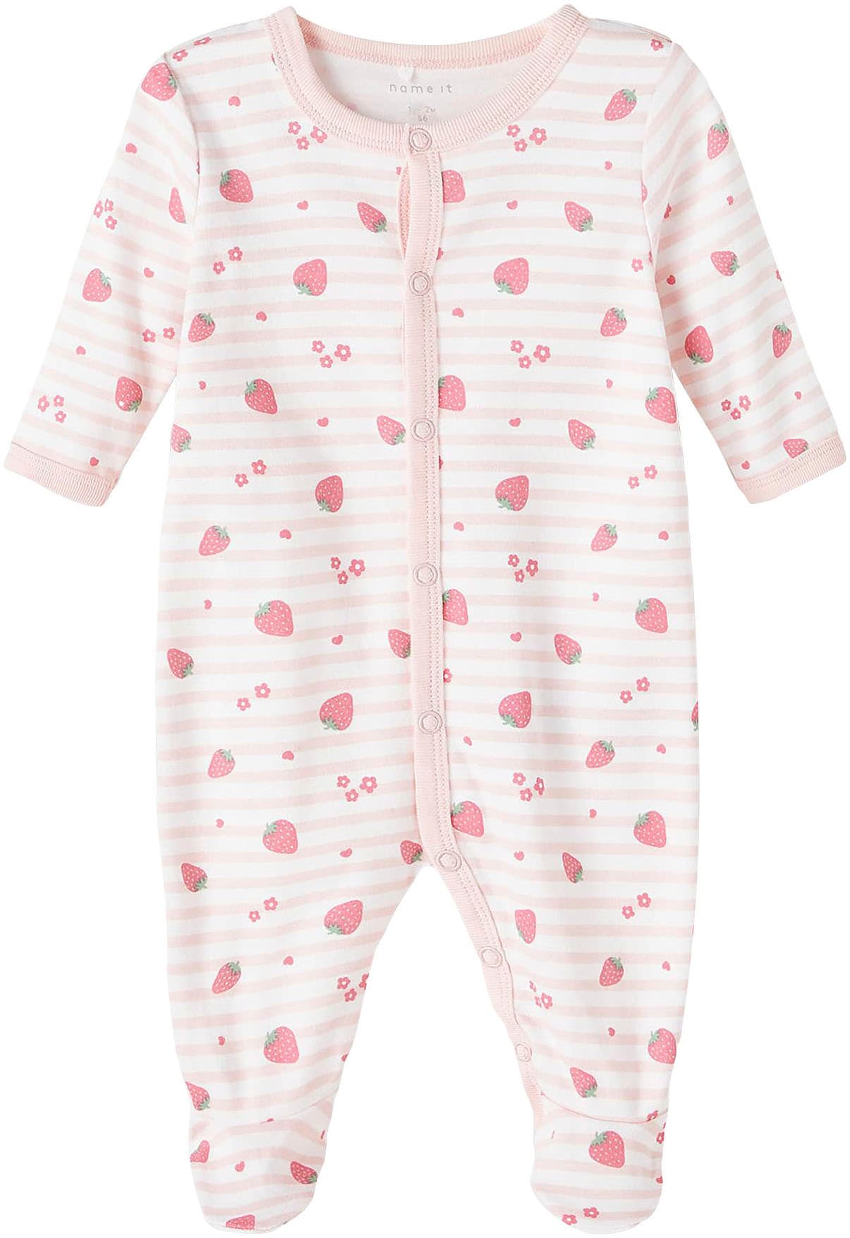 »NBFNIGHTSUIT NOOS«, 2 2P tlg.) STRAWBERRY bei Schlafoverall kaufen (Packung, Name W/F It OTTO