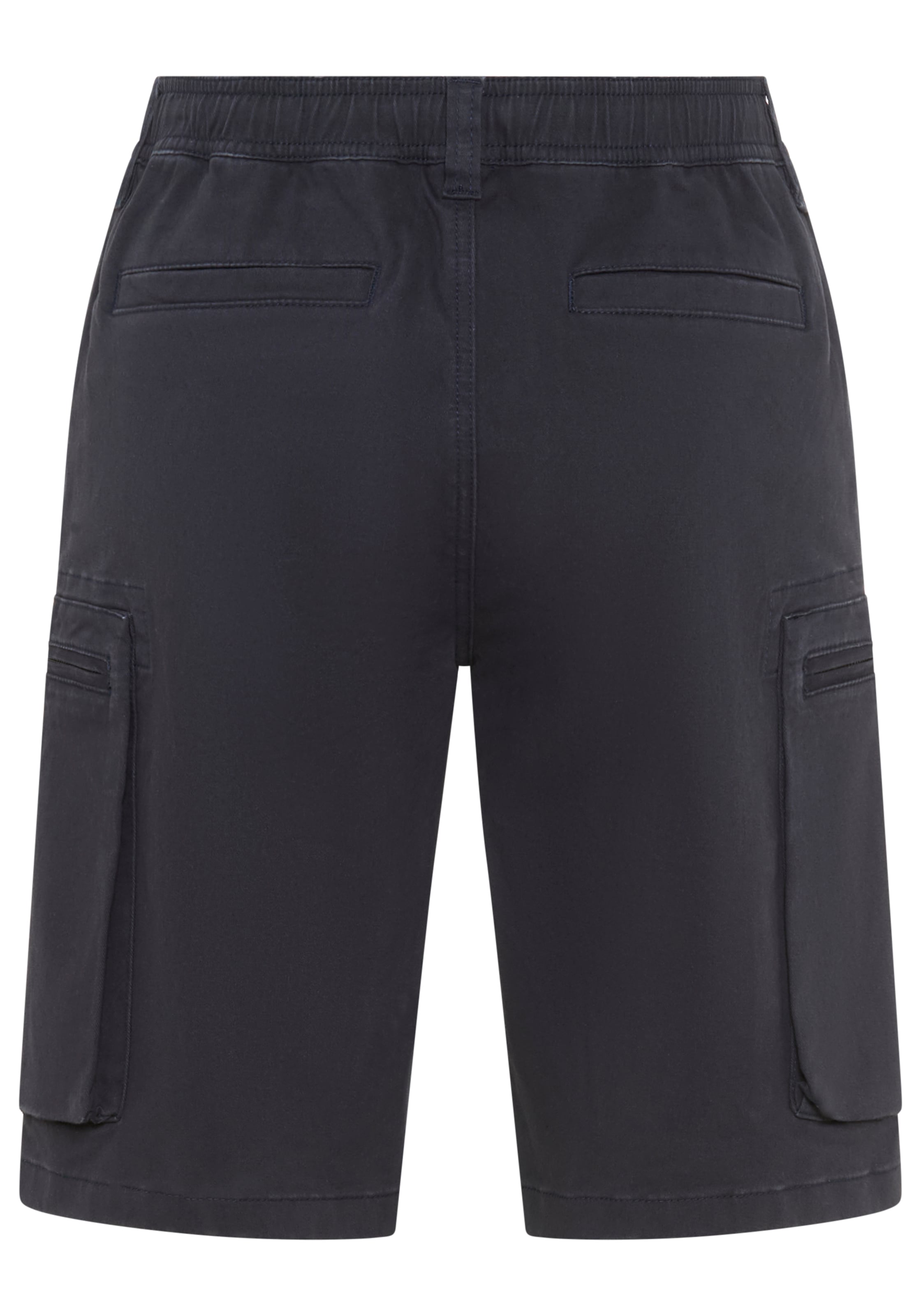 Bruno Banani Cargoshorts  Cargohose mit geradem Bein, mit Bindeband am Bund
