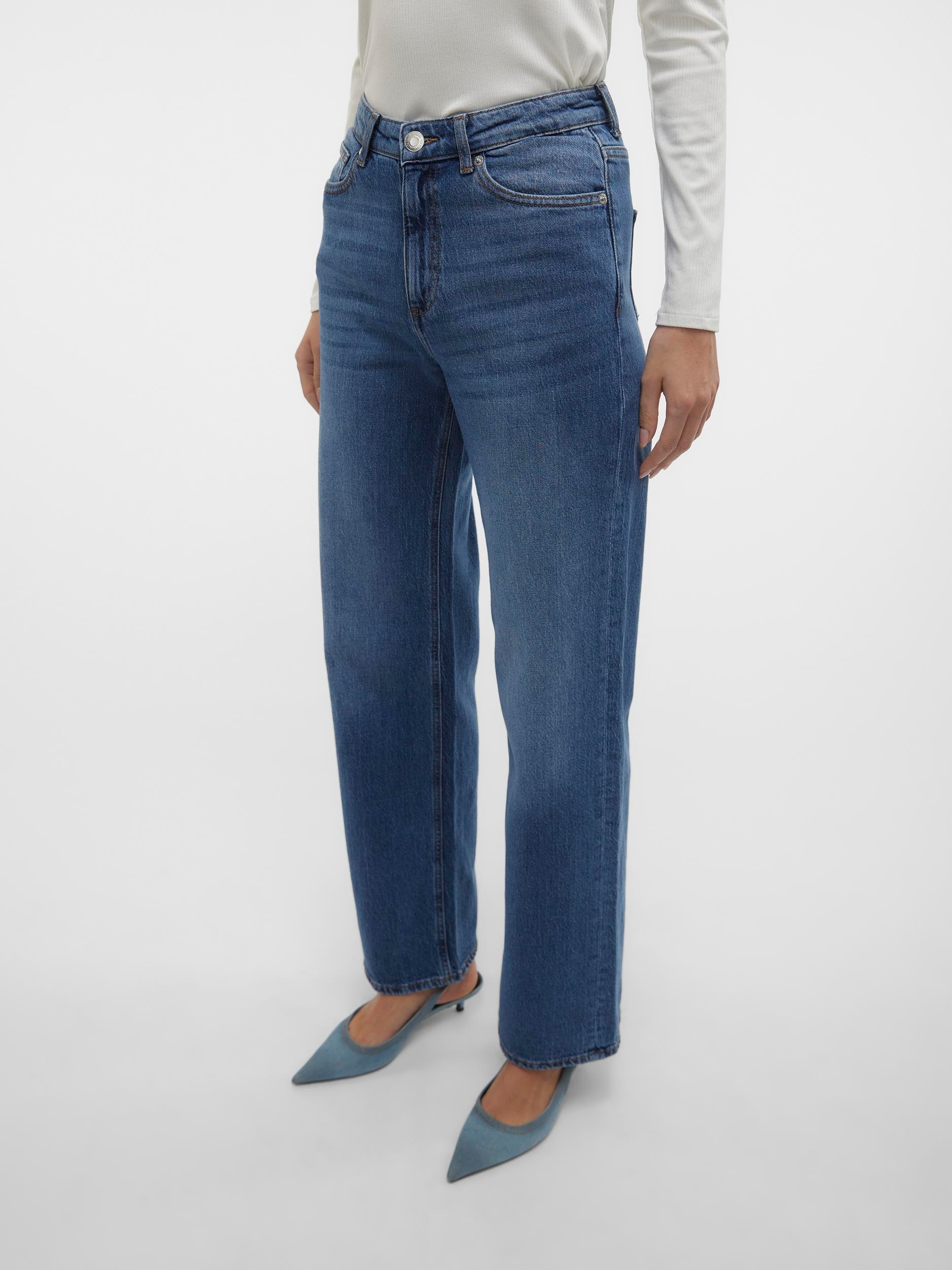 Vero Moda High-waist-Jeans »VMTESSA HR WIDE JEANS RA380 GA NOOS«