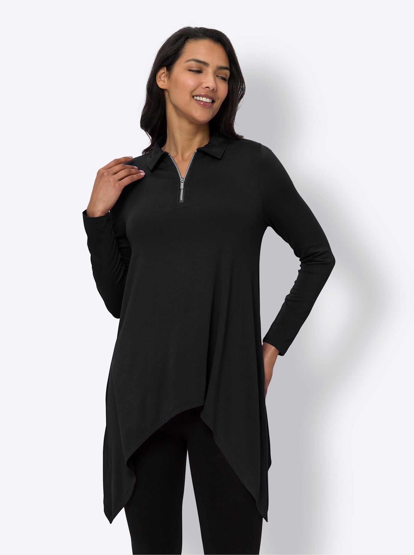 Langarmshirt »Longshirt«, (1 tlg.)