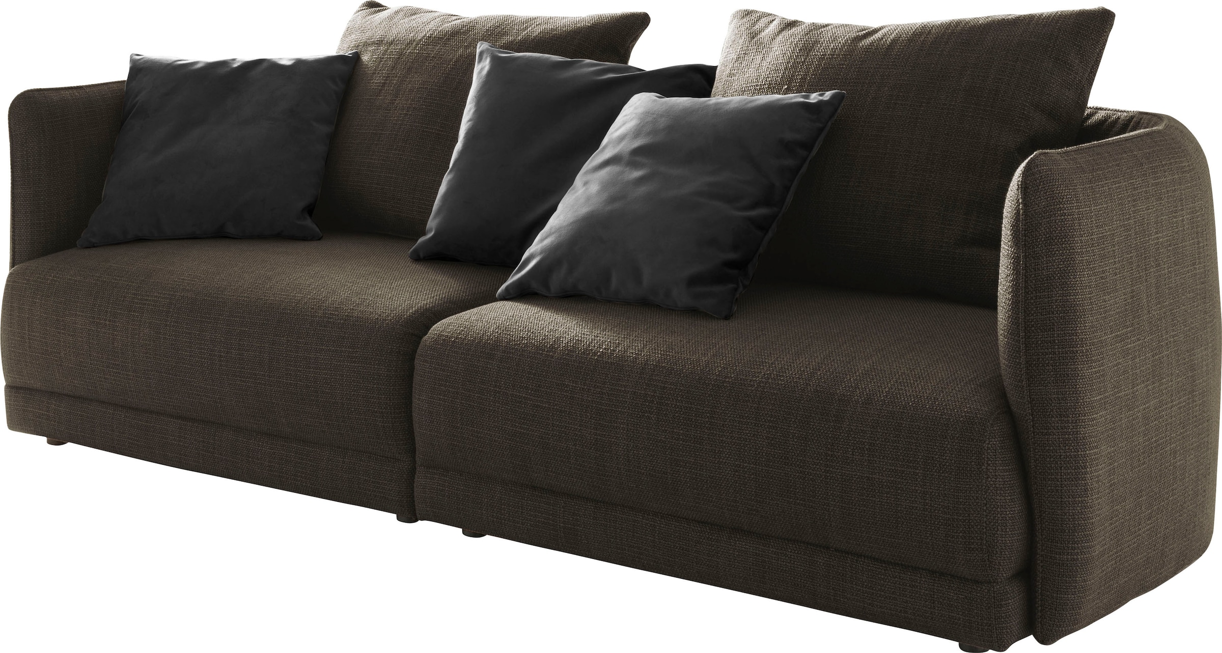 designwerk Big-Sofa »New York, anmutendes Designsofa«, mit schmaler Arm- & Rückenlehne