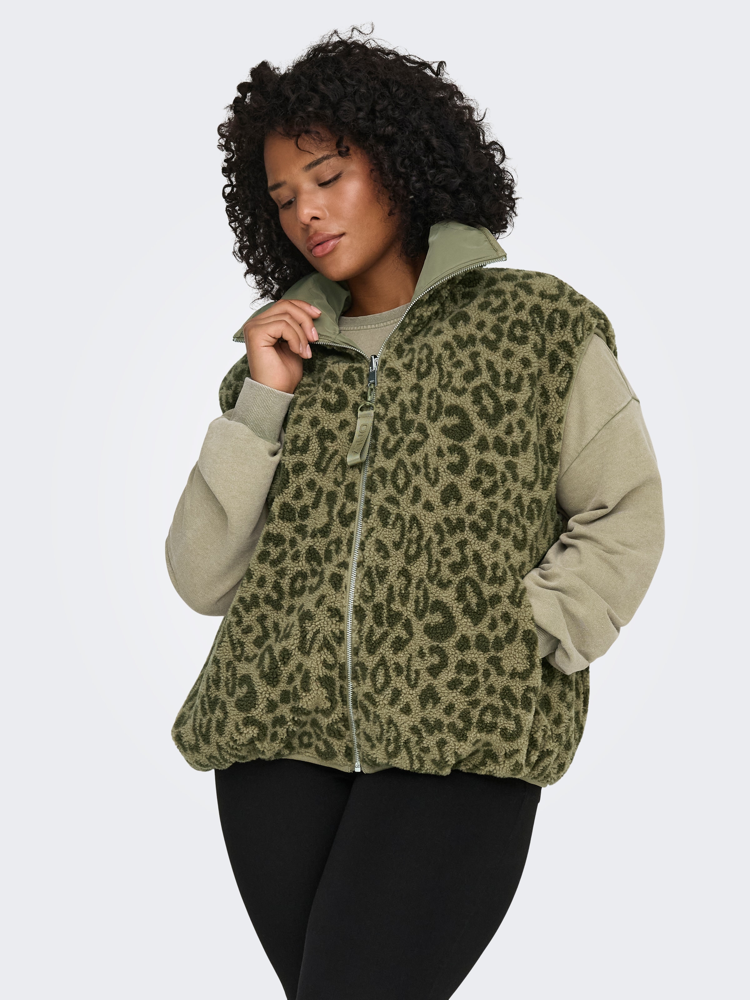 ONLY CARMAKOMA Steppweste »CARSIF LIFE REVERSIBLE WAISTCOAT OTW«