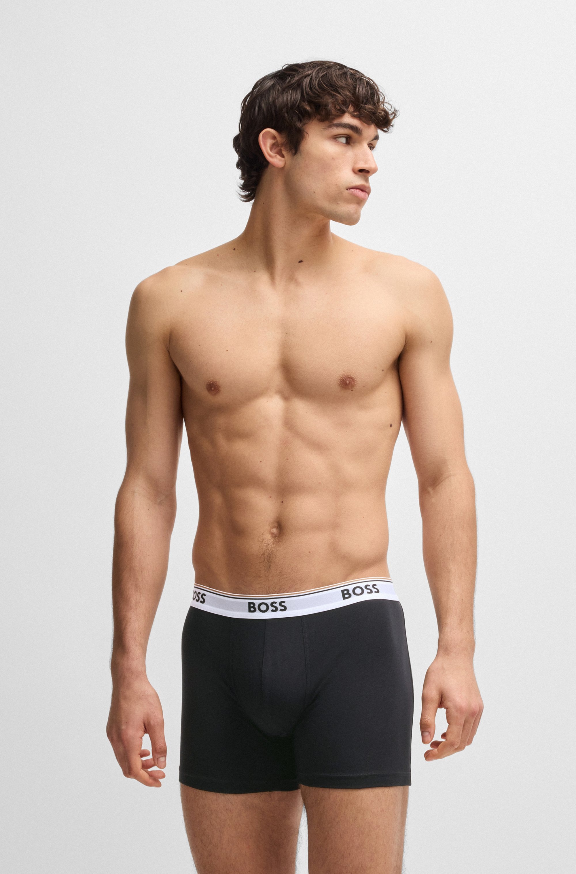 BOSS Boxershorts »BoxerBr 3P Power«, (3 St.)