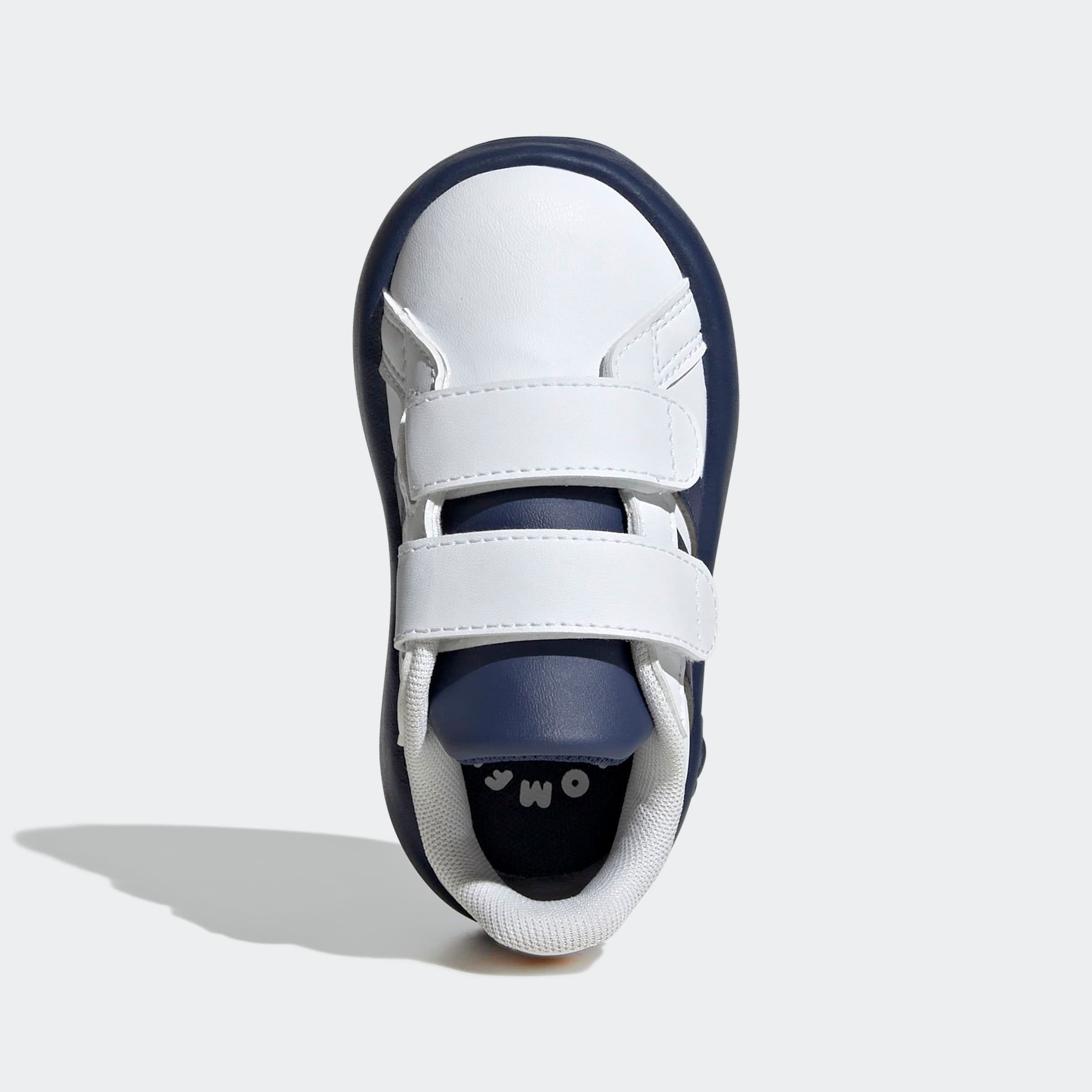 adidas Sportswear Klettschuh »GRAND COURT 2.0 KIDS«, Design auf den Spuren des adidas Superstar, für Kinder