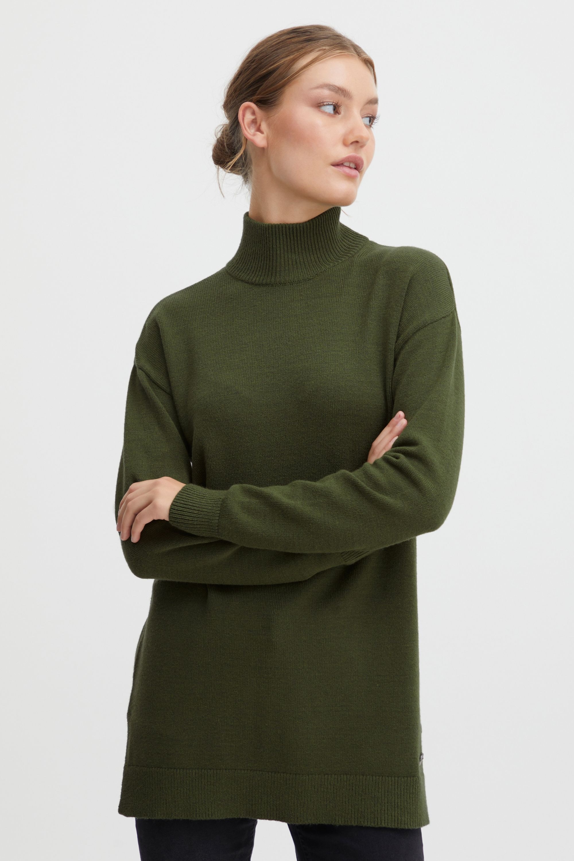 OXMO Strickfleece-Pullover »Strickpullover OXRatina«