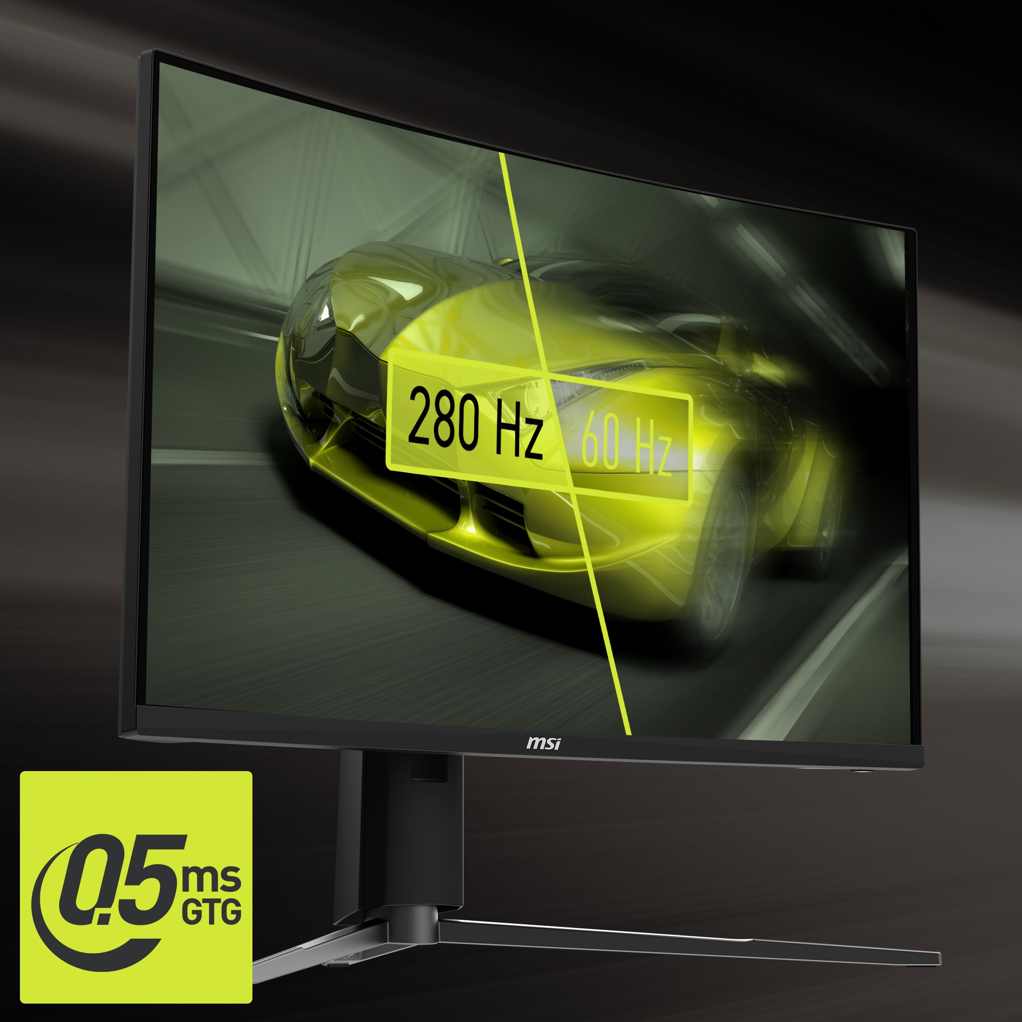 MSI Gaming-Monitor »MAG 276CPXF«, 69 cm/27 Zoll, 1920 x 1080 px, Full HD, 0,5 ms Reaktionszeit, 280 Hz, 5-Wege Joystick Navigation