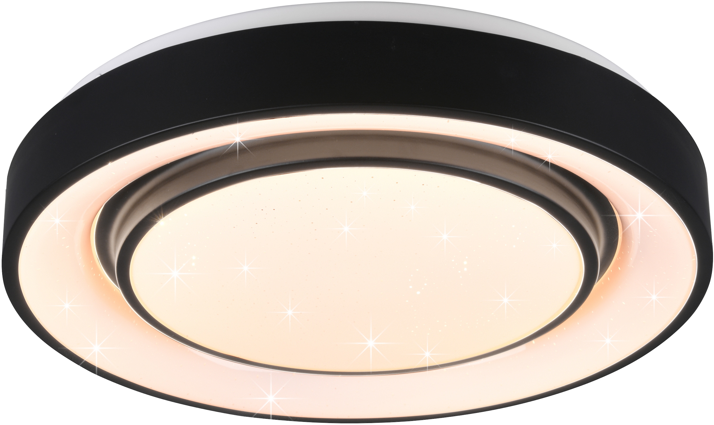 TRIO Leuchten LED Deckenleuchte »Mona«, 1 bei Lichtfarbe RGBW-Farbwechsler stufenlos einstellbar, OTTO bestellen flammig-flammig, Starlight-Effekt