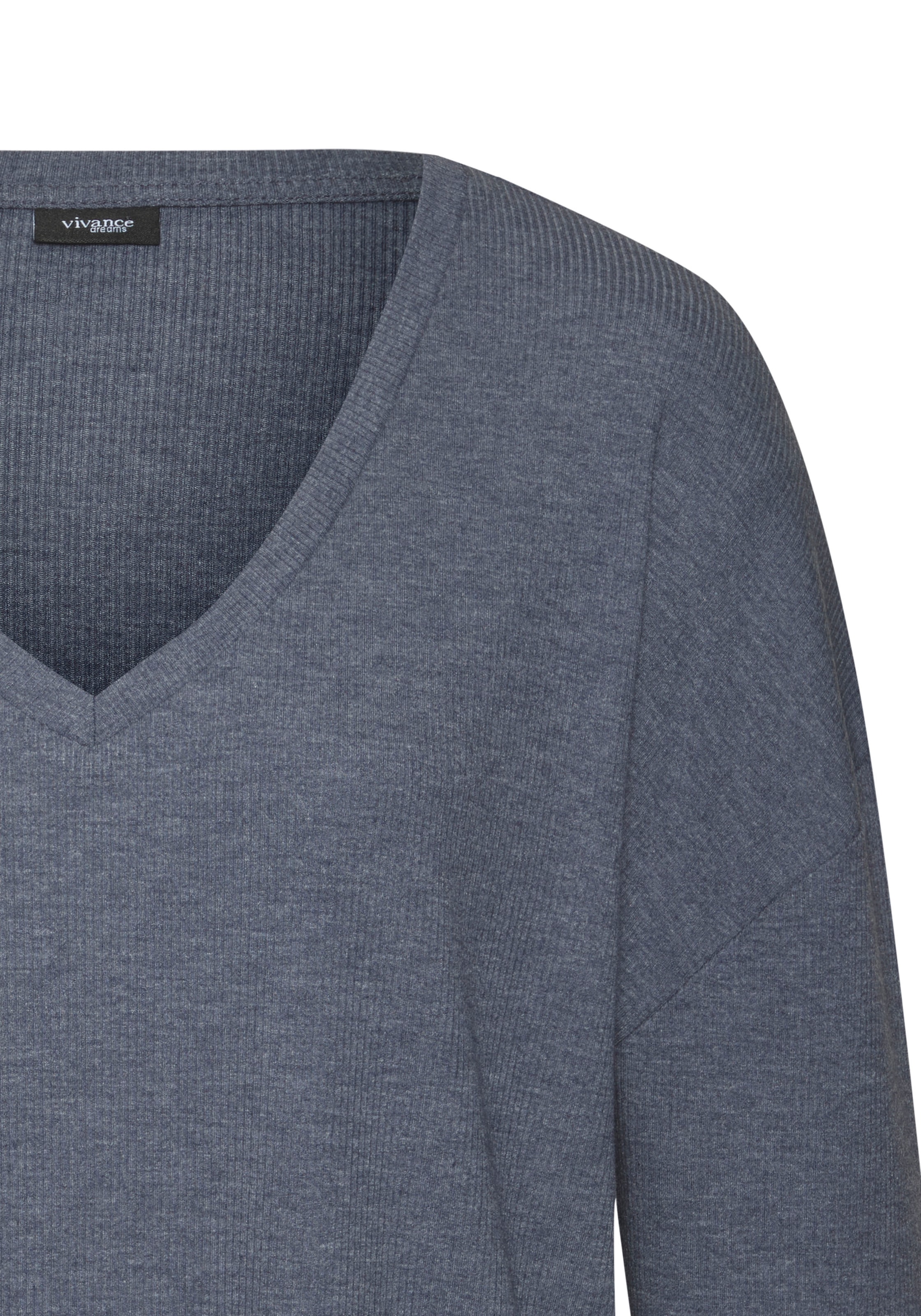Vivance Dreams Langarmshirt, in weicher Rippqualität