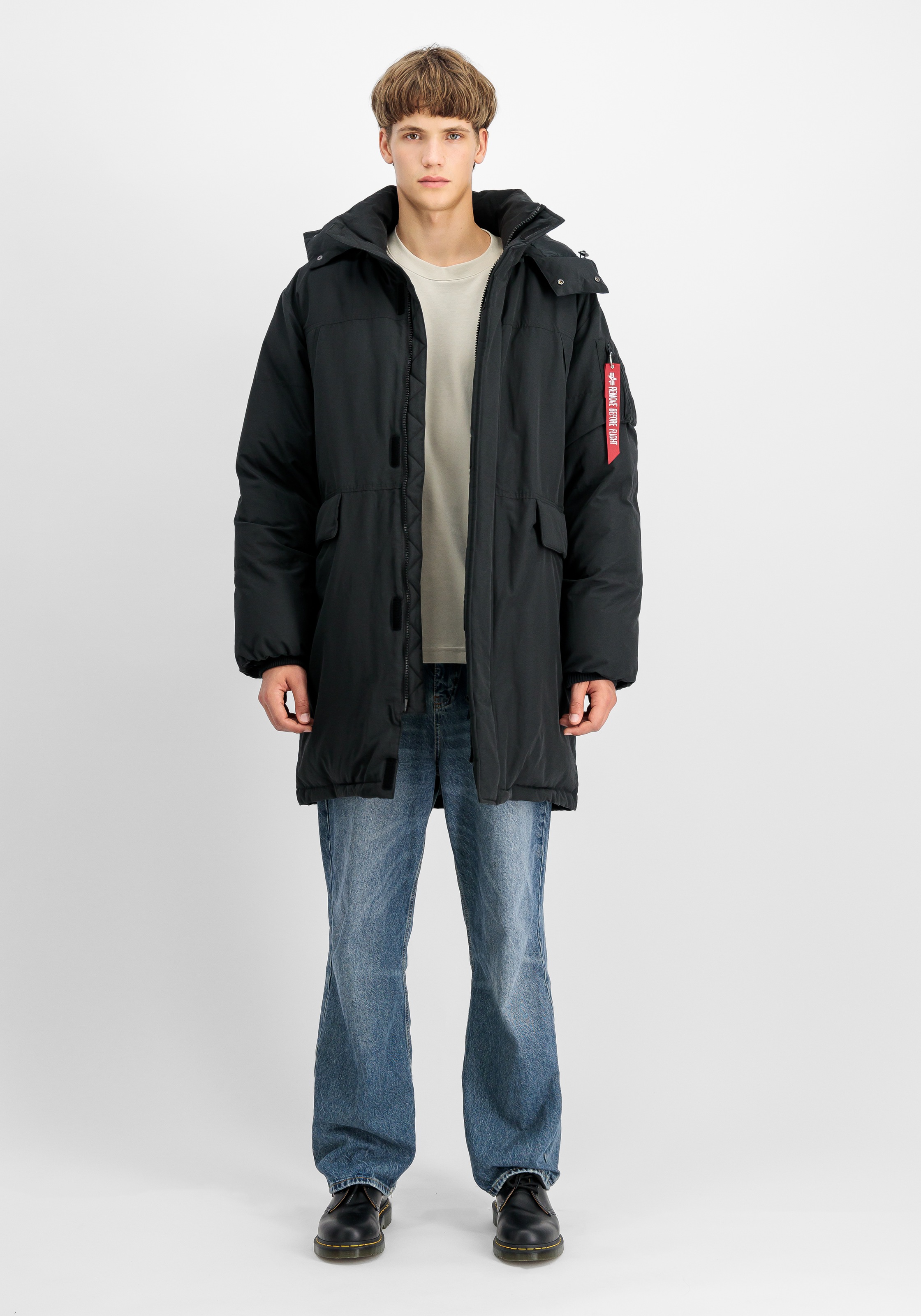 Alpha Industries Parka »Puffer Parka«, mit Kapuze