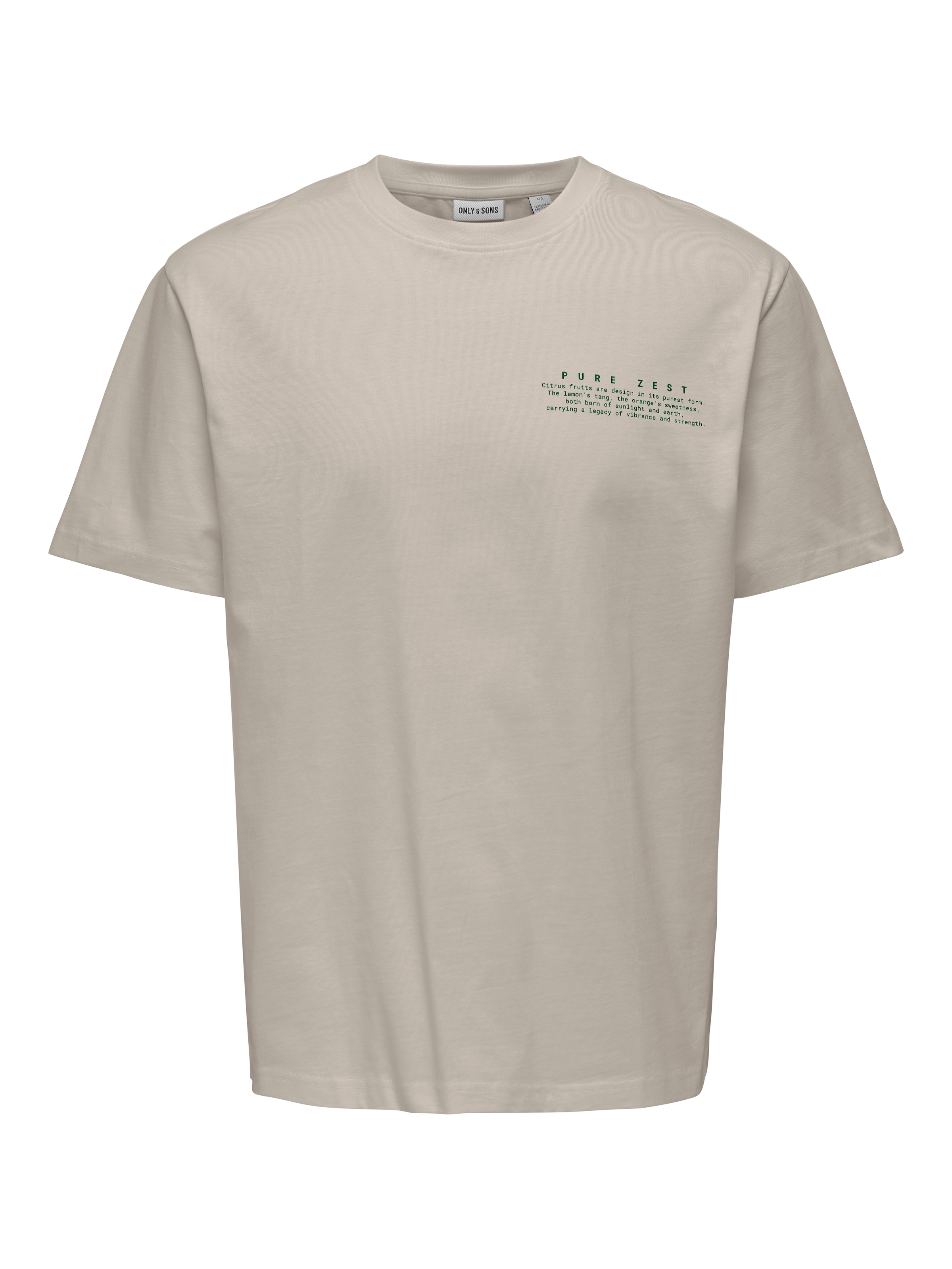 ONLY & SONS T-Shirt »ONSFRED LIFE RLX SS PRINT TEE NOOS« Baumwolle, relaxed fit