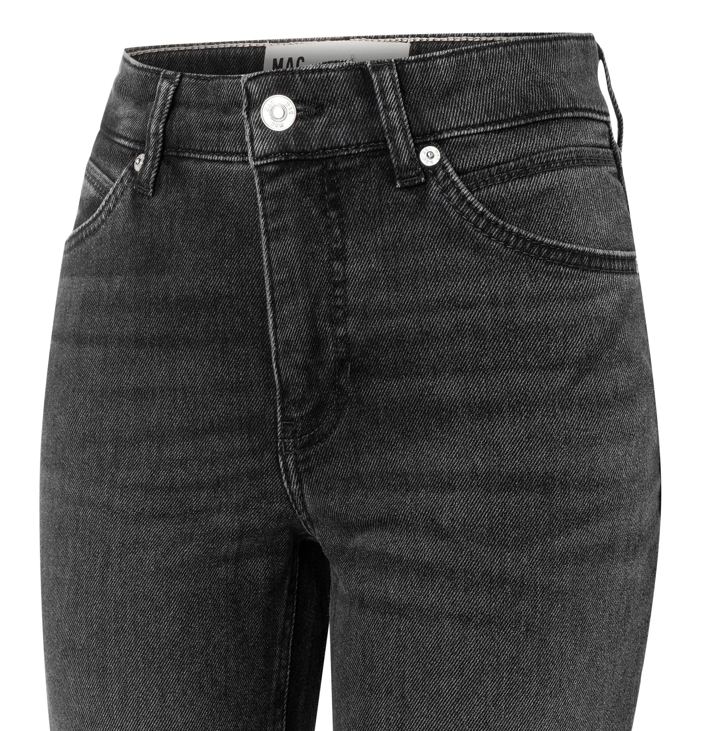 MAC Straight-Jeans »MACMELANIE« Sportives Naht-Detail am Tascheneingriff
