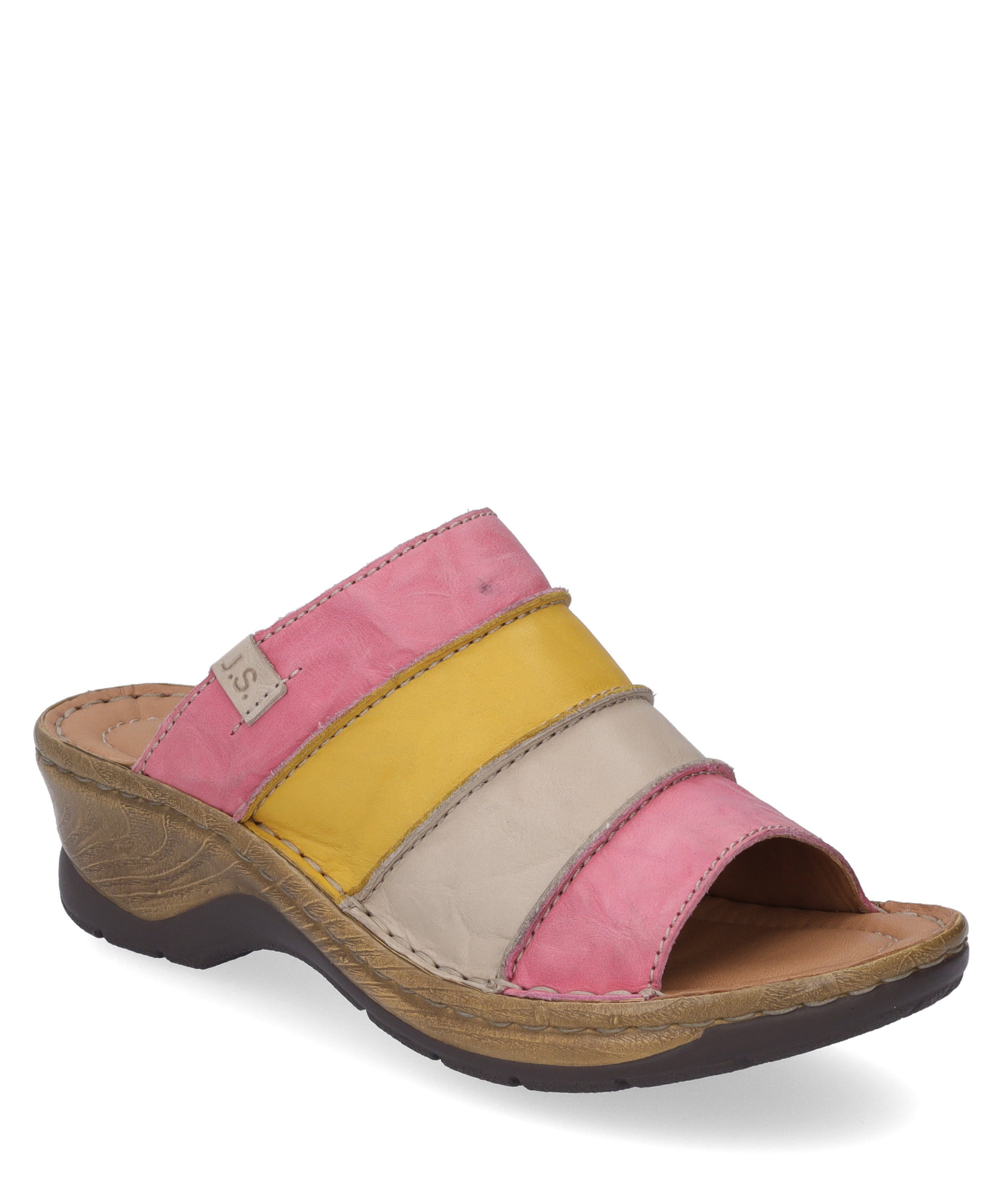 Josef Seibel Clog »Catalonia 64, pink-multi«