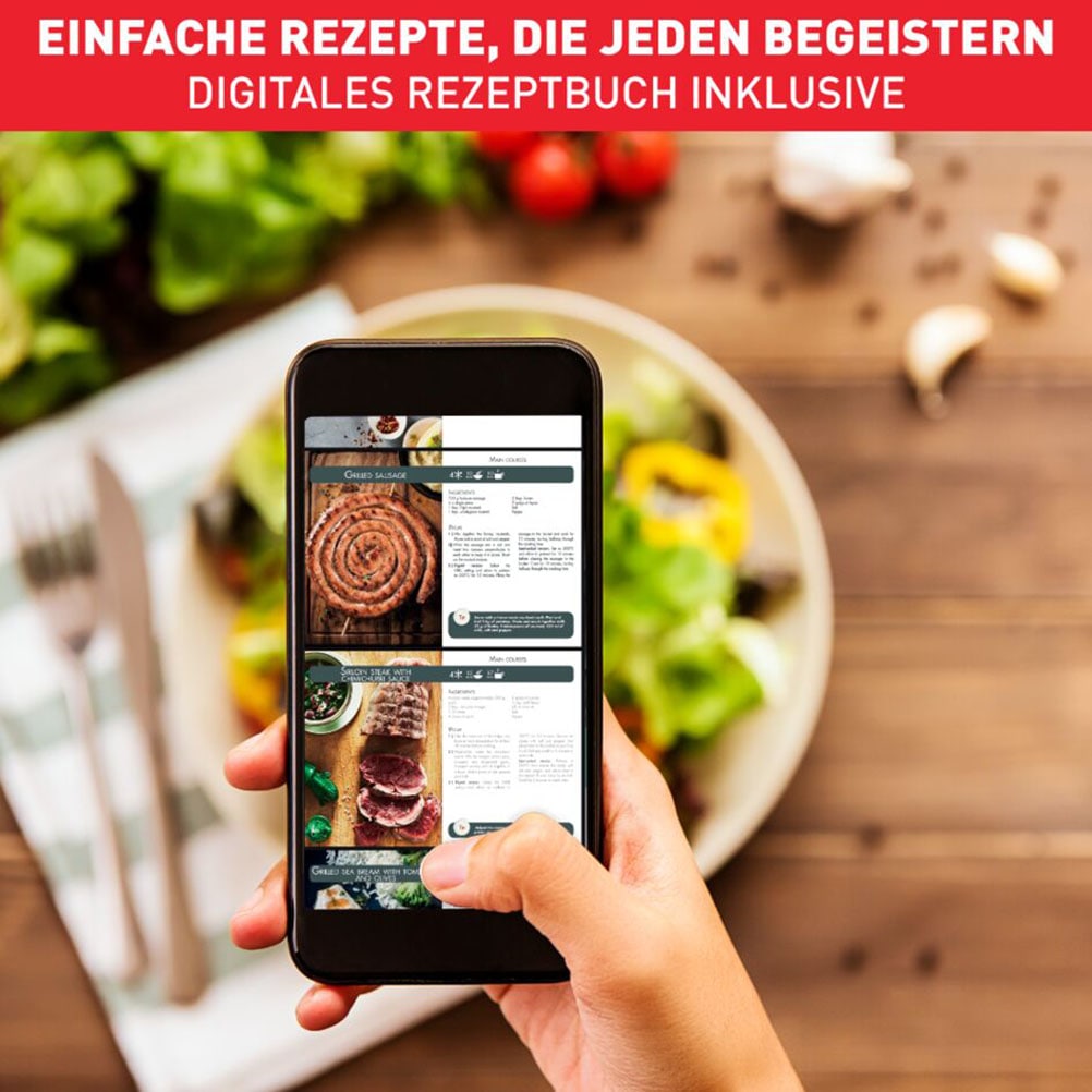 Tefal Heißluftfritteuse »Easy Fry & Grill Classic«, 1550 W, für 6 Portionen, einstellbare Zeit und Temperatur, EY5018