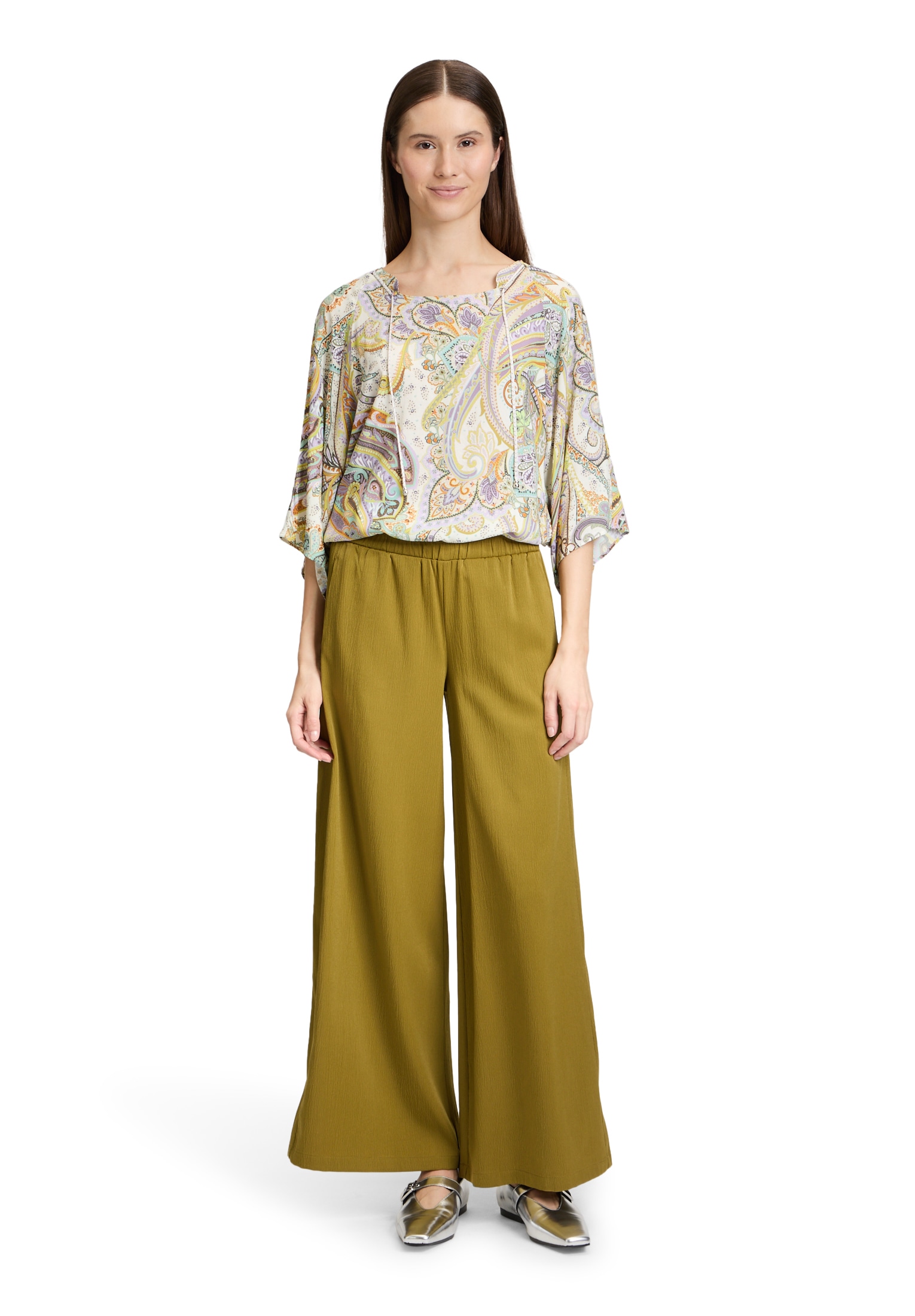 Cartoon Klassische Bluse »Oversize-Bluse mit Muster«