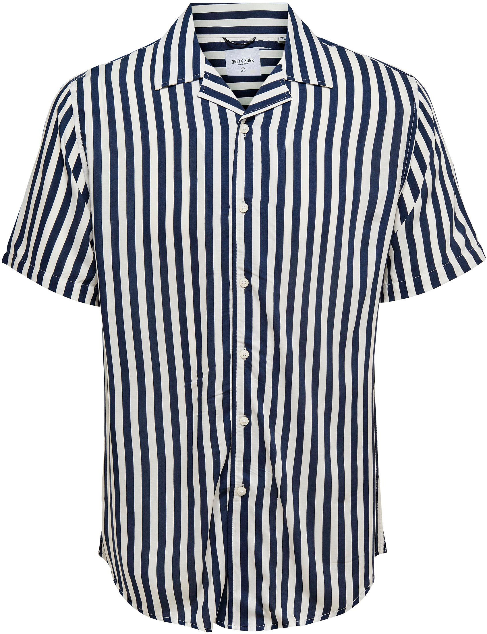 ONLY & SONS Kurzarmhemd »ONSWAYNE LIFE SS VISCOSE«