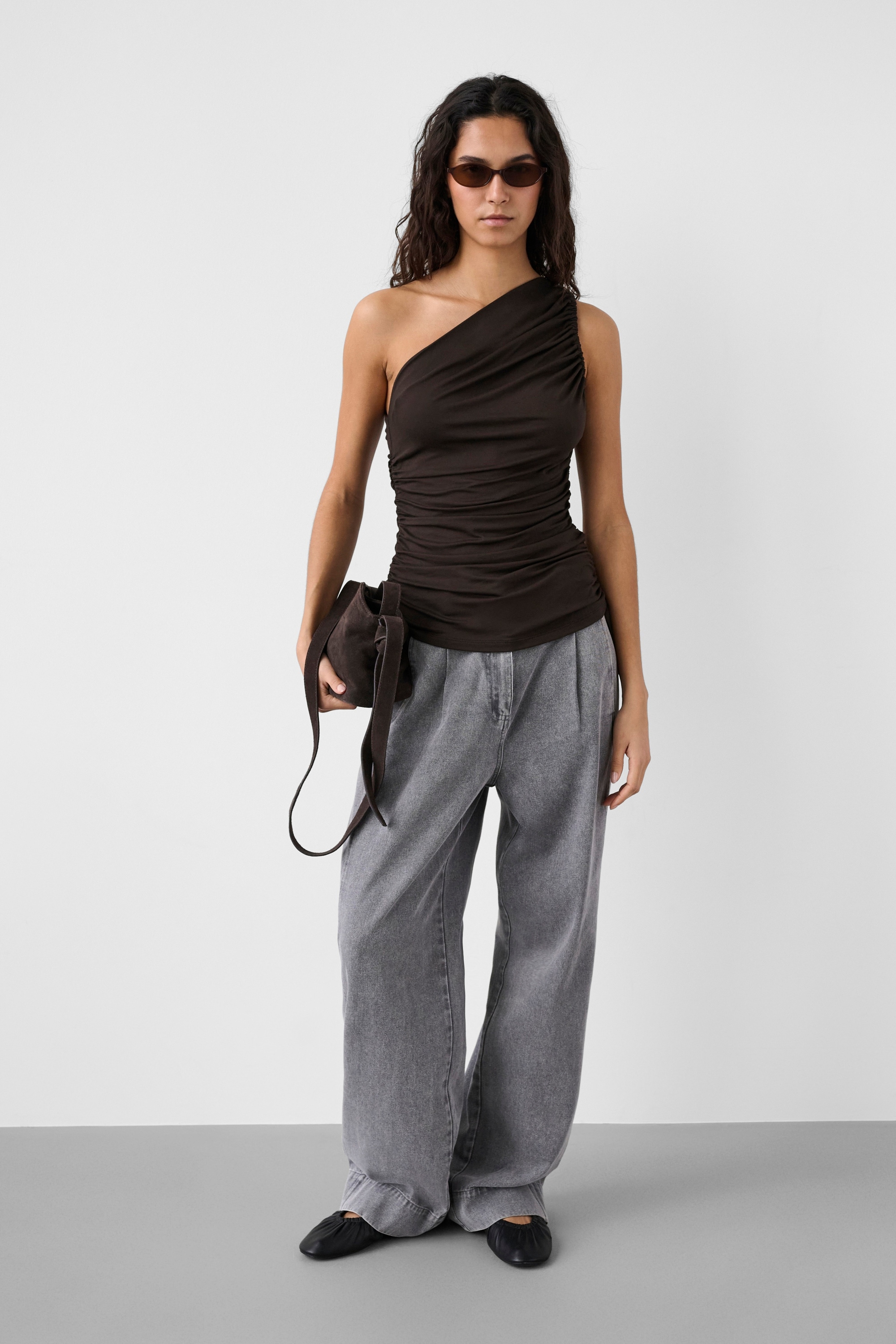 SOAKED IN LUXURY Blusentop »Ärmellose Bluse SLHanadi«