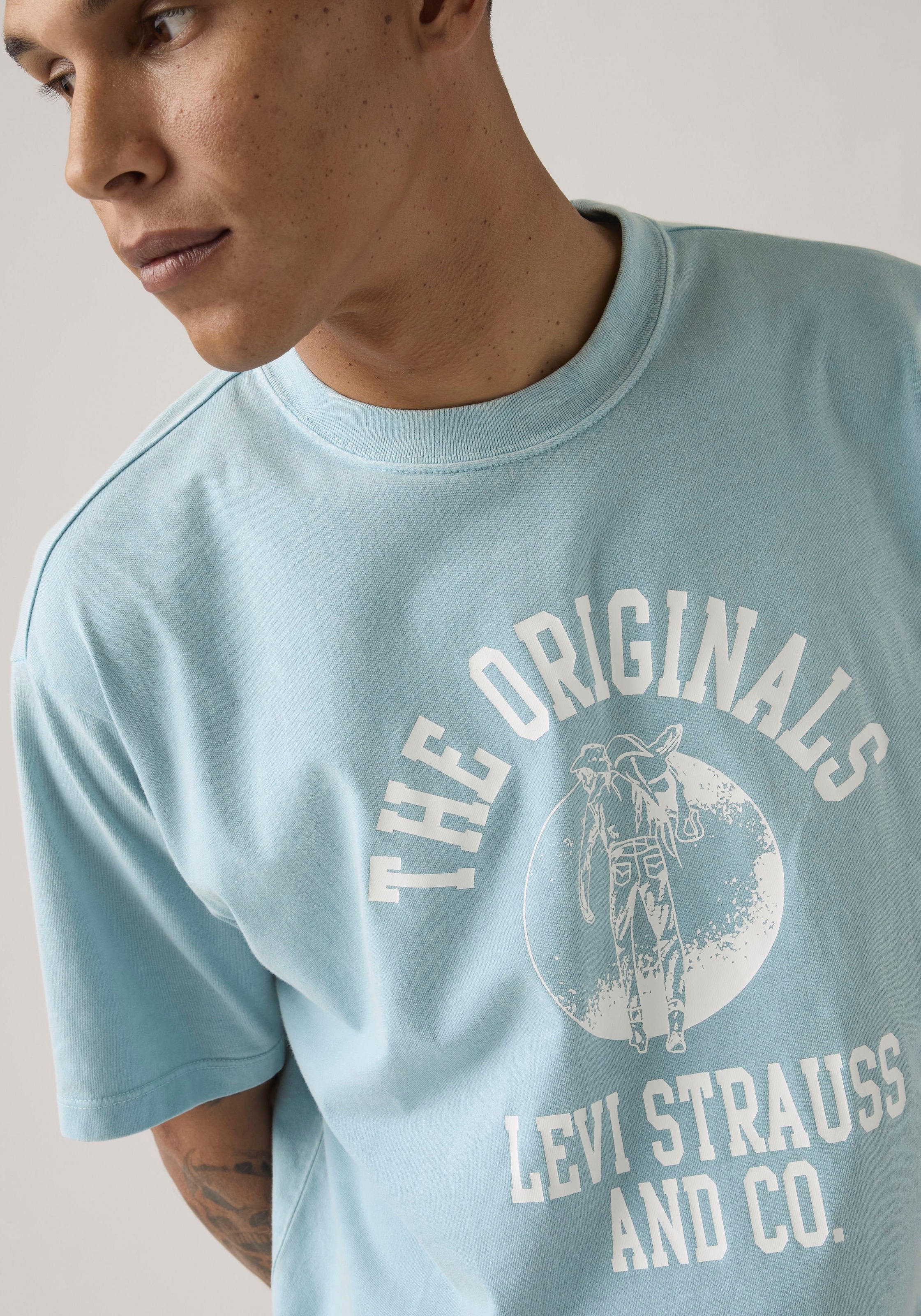 Levi's® T-Shirt »VINTAGE FIT GRAPHIC TEE« mit Logo-Print