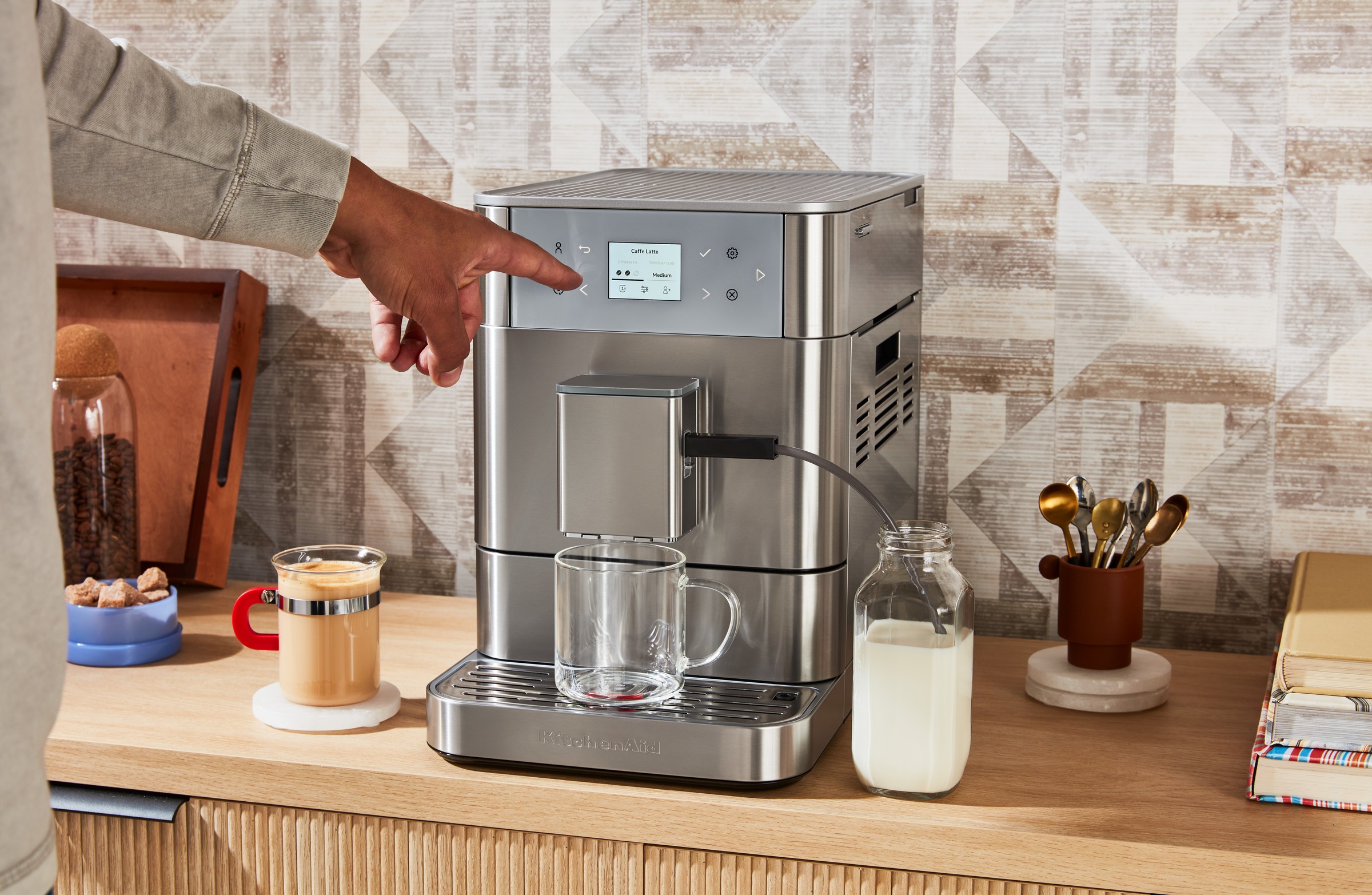 KitchenAid Kaffeevollautomat »5KES8556ESX«