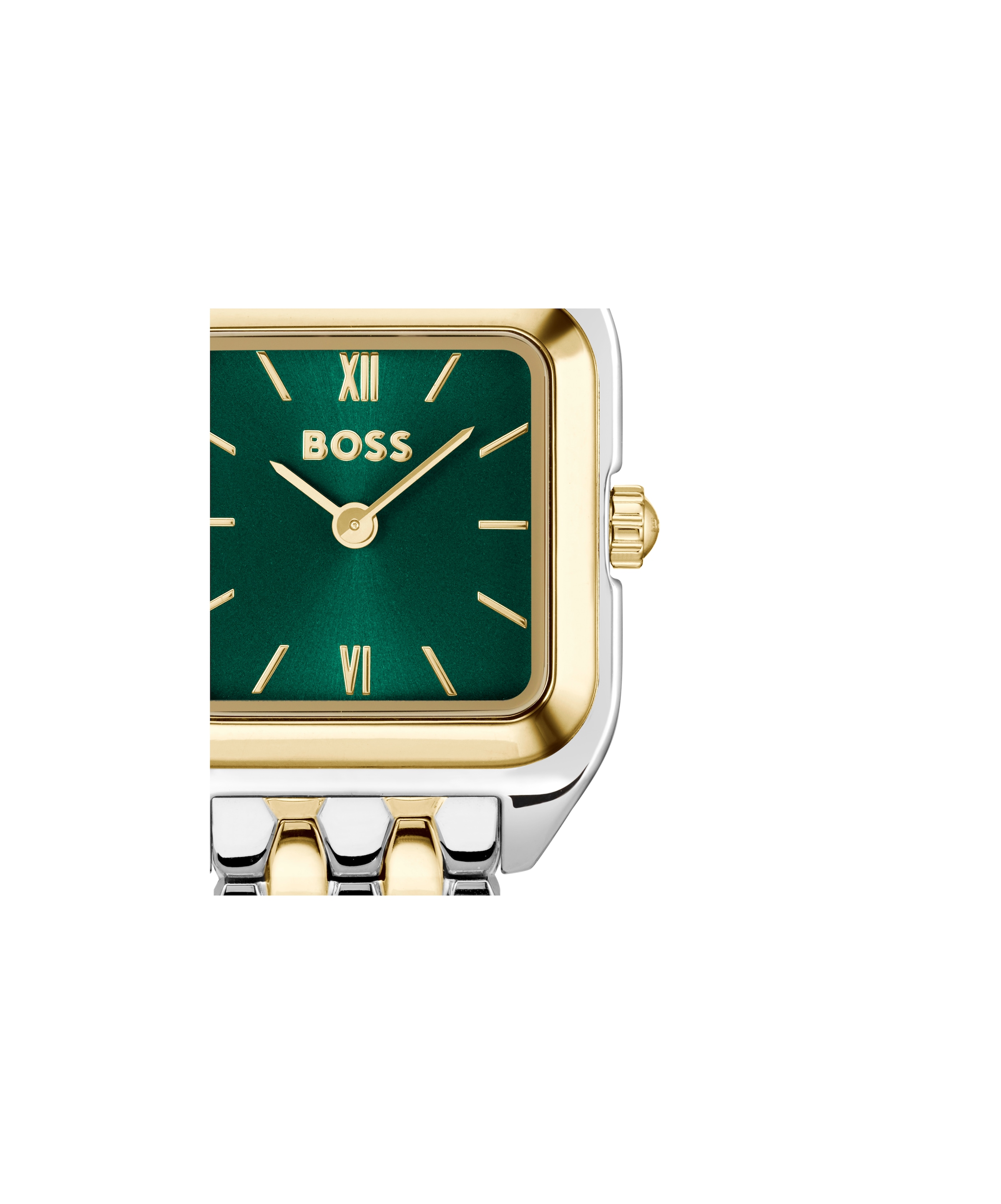BOSS Quarzuhr »MAE PETITE« Armbanduhr, Damenuhr, Edelstahlarmband, analog