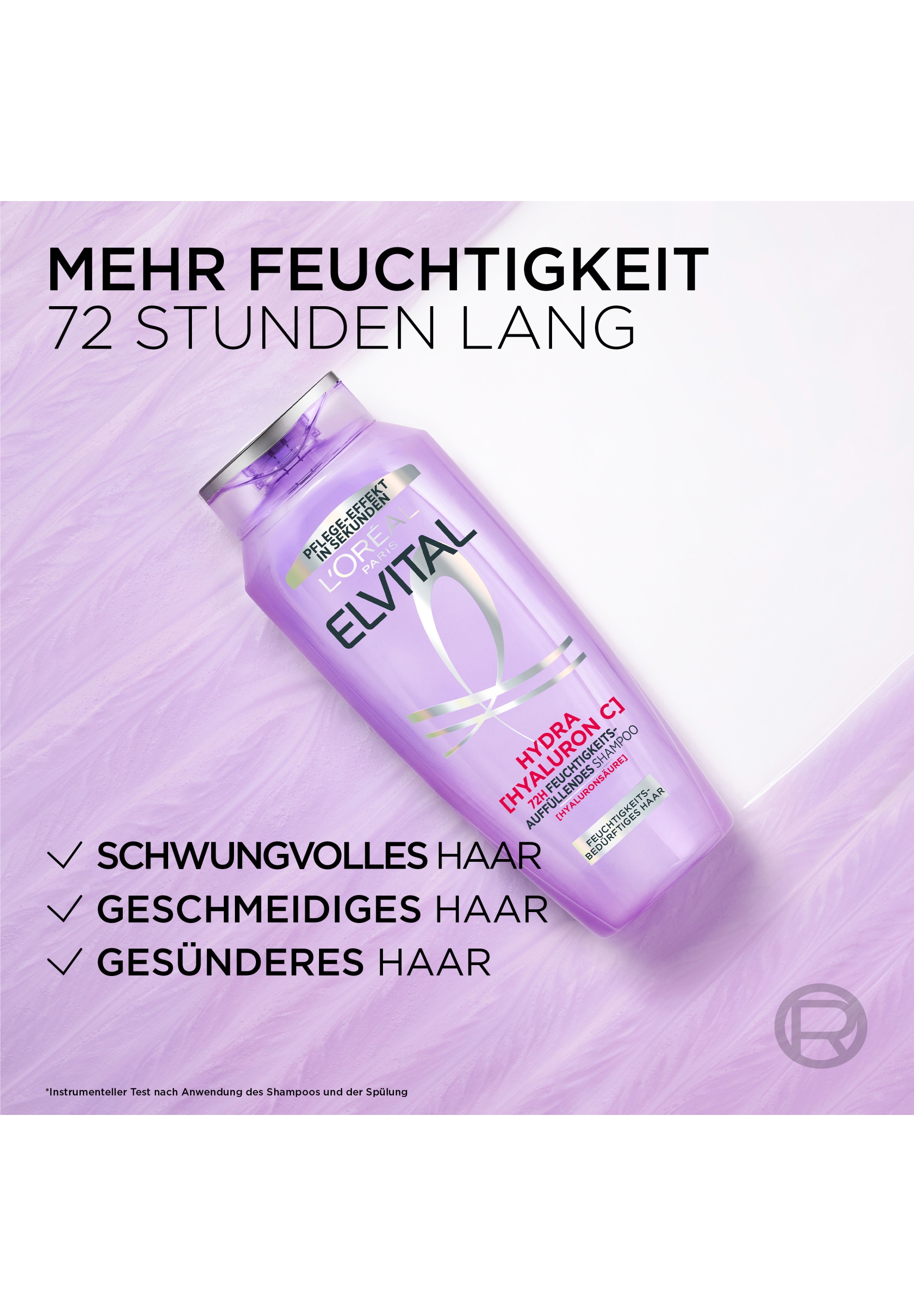 L'ORÉAL PARIS Haarshampoo »L'Oréal Paris Elvital Hydra [Hyaluronic] Shampoo (6er)«