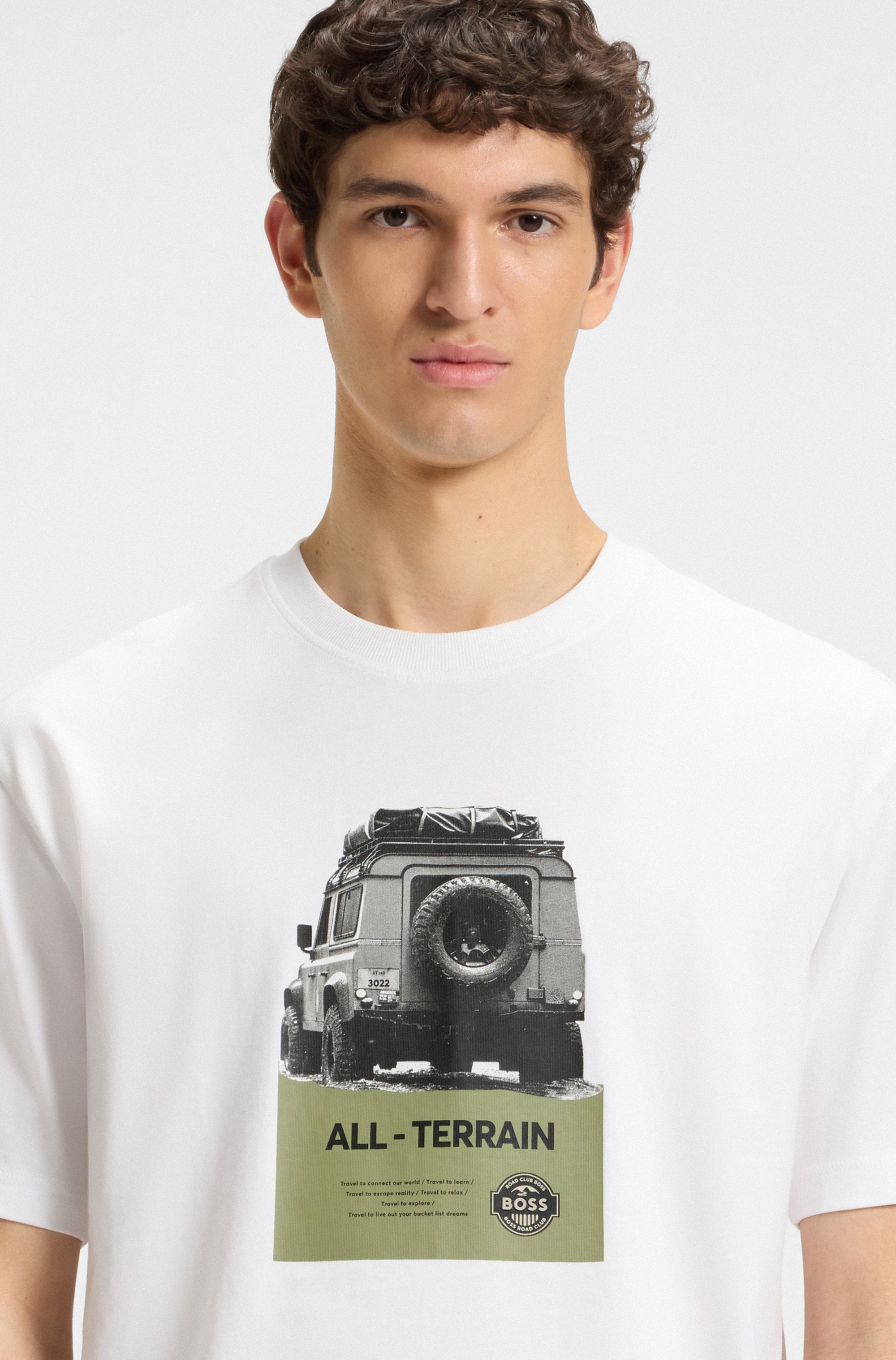 BOSS ORANGE T-Shirt »Te Wagon«, mit coolem Fotodruck