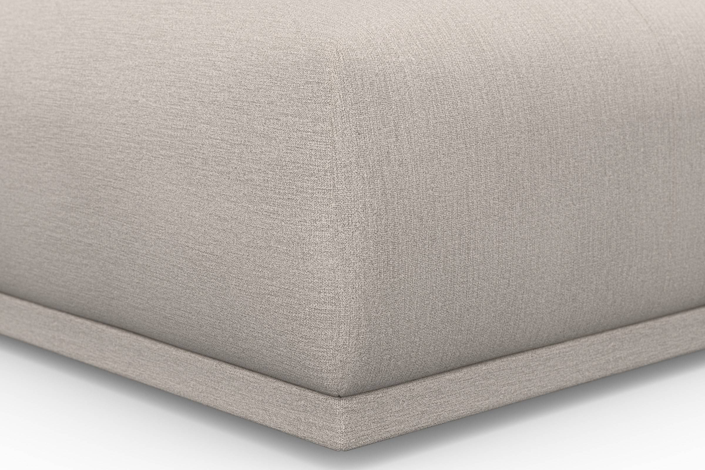 TRENDMANUFAKTUR Hocker »Braga, mit hochwertigem Kaltschaum, quadratisch, in Cord erhältlich«, (1 St.), moderner Polsterhocker, 85/42/85 cm (B/H/T)