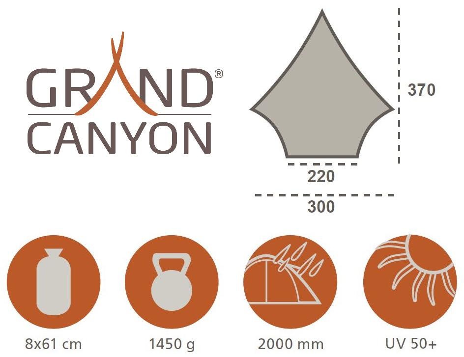 GRAND CANYON Tarp-Zelt »Shelter Ray UV50«