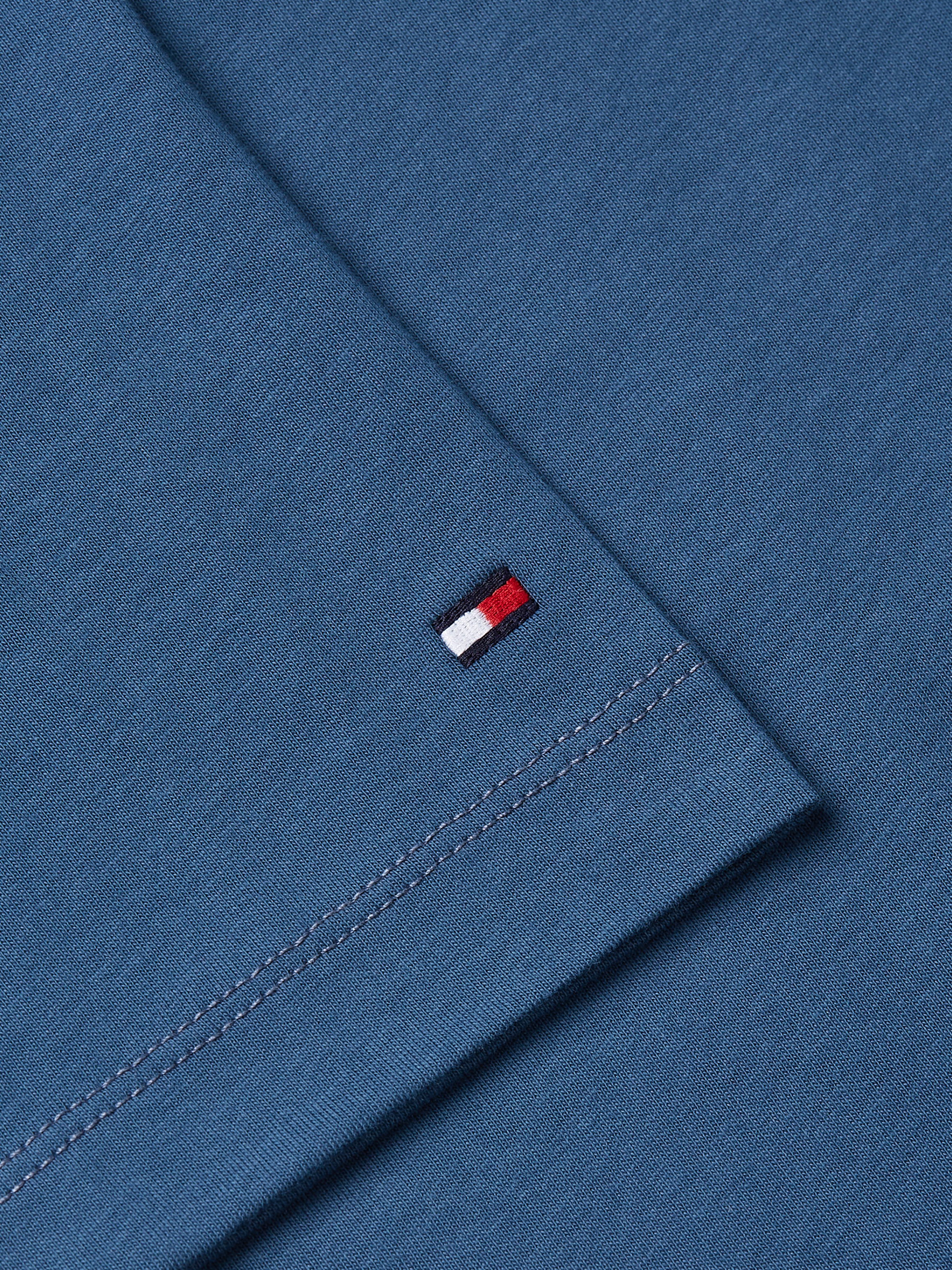 Tommy Hilfiger T-Shirt »SCRIPT LOGO TEE«, mit aufgesticktem Logo