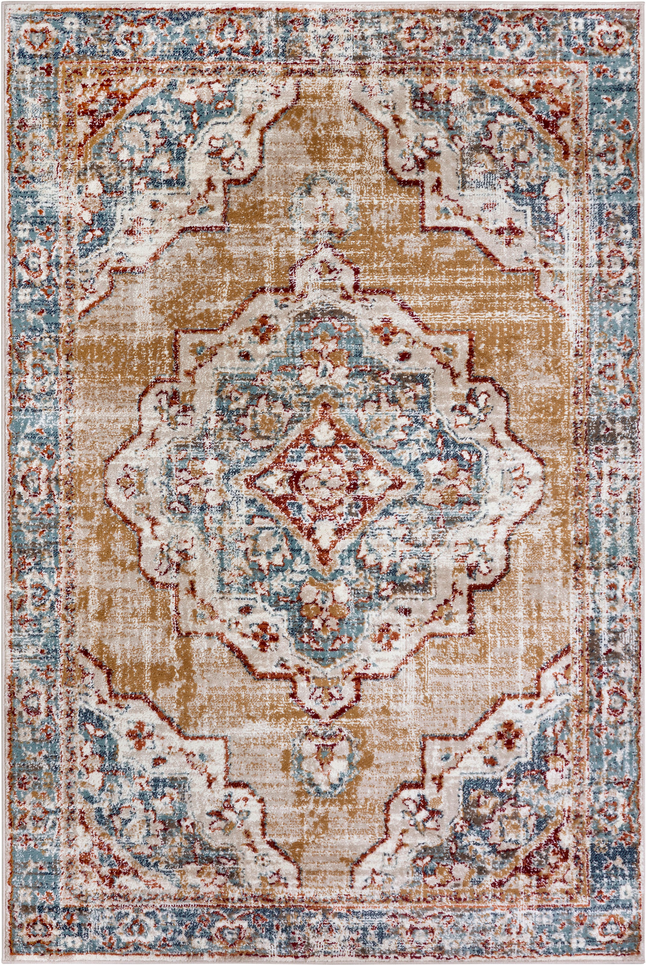 HANSE Home Teppich »Strozzi«, rechteckig, 8 mm Höhe, Läufer, Orientalisch, Kurzflor, Wohnzimmer, Schlafzimmer, Esszimmer