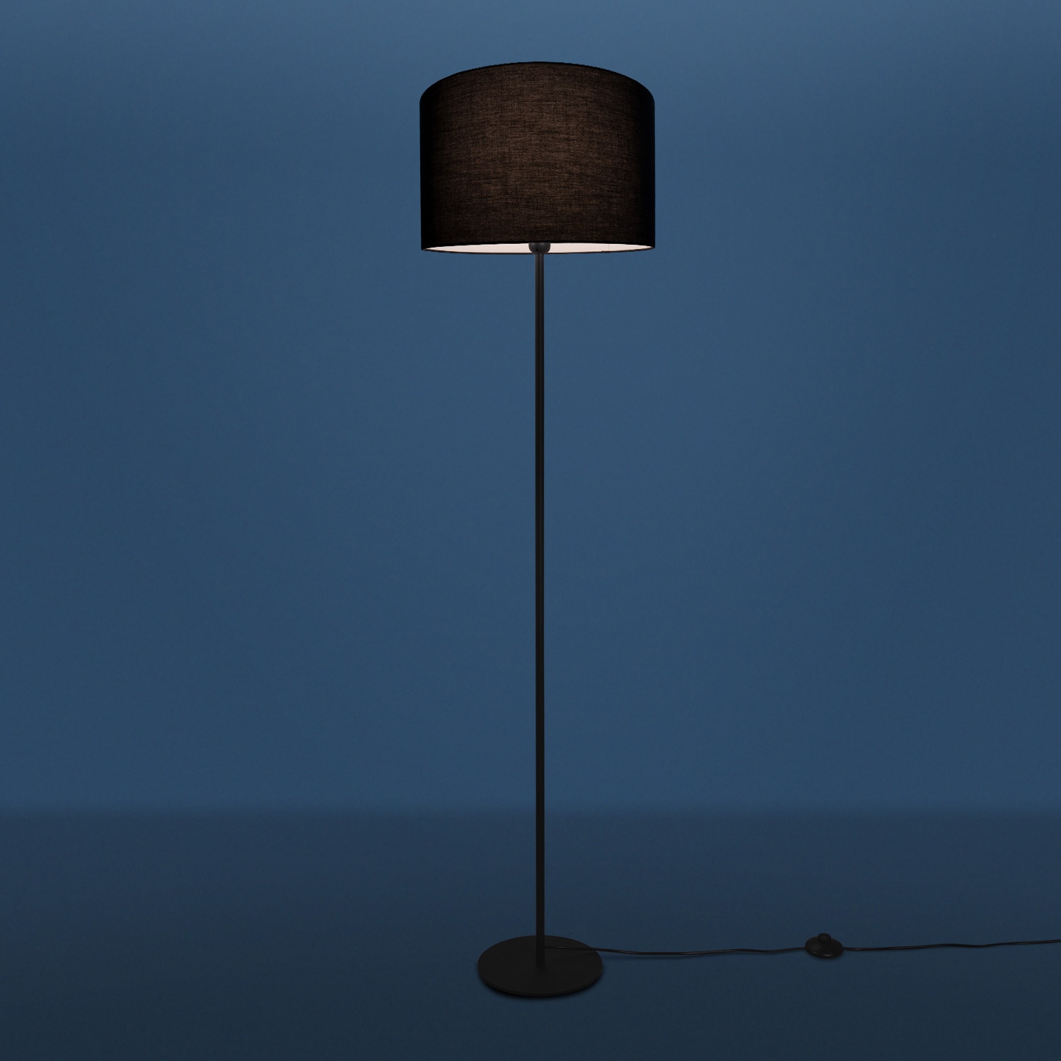 Paco Home Stehlampe »Uni LED Deko bei Einbeinig, flammig-flammig, Modern Wohnzimmer Color«, E27 1 Schlafzimmer, Stehleuchte OTTO