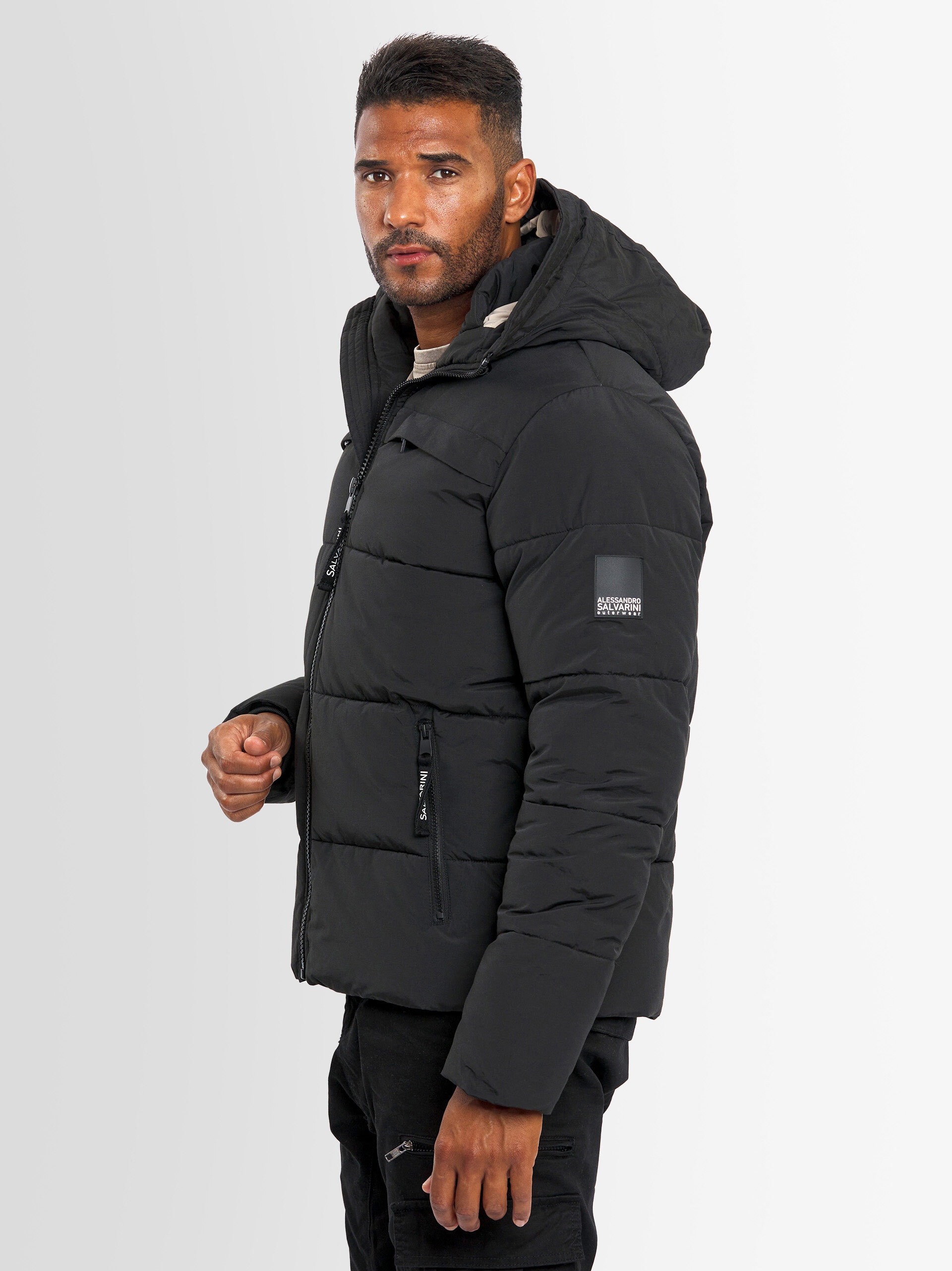 Alessandro Salvarini Winterjacke »A. Salvarini Herren Winter Steppjacke AS334«