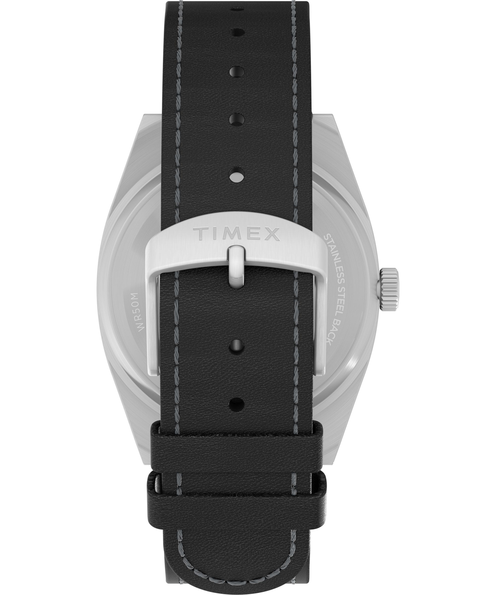 Timex Quarzuhr »Timex-CAPSTONE« Armbanduhr, Herrenuhr, Lederarmband, analog, Tag, Beleuchtung