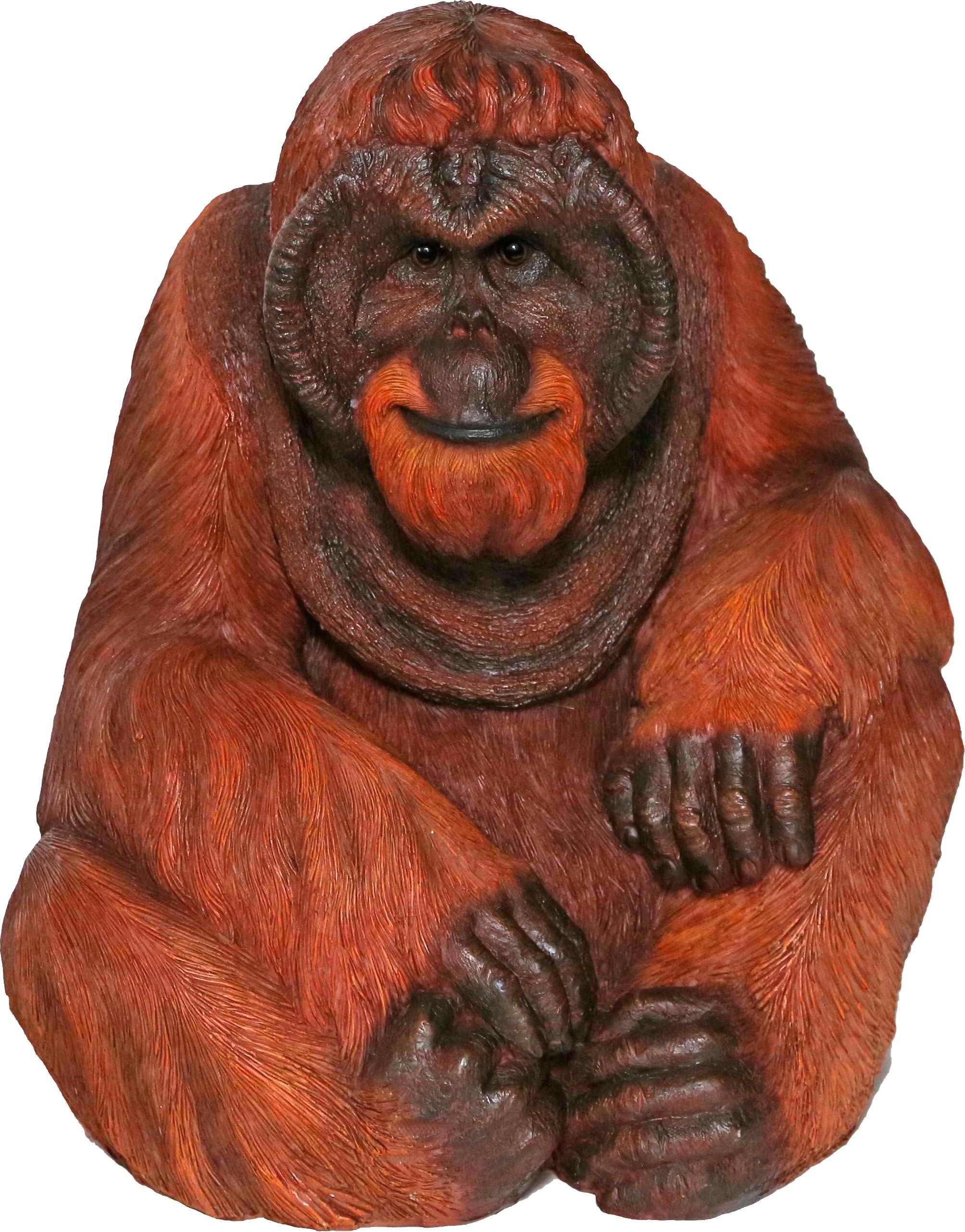 Casa Collection by Jänig Tierfigur, Orangutan sitzend, Höhe: 38,5 cm