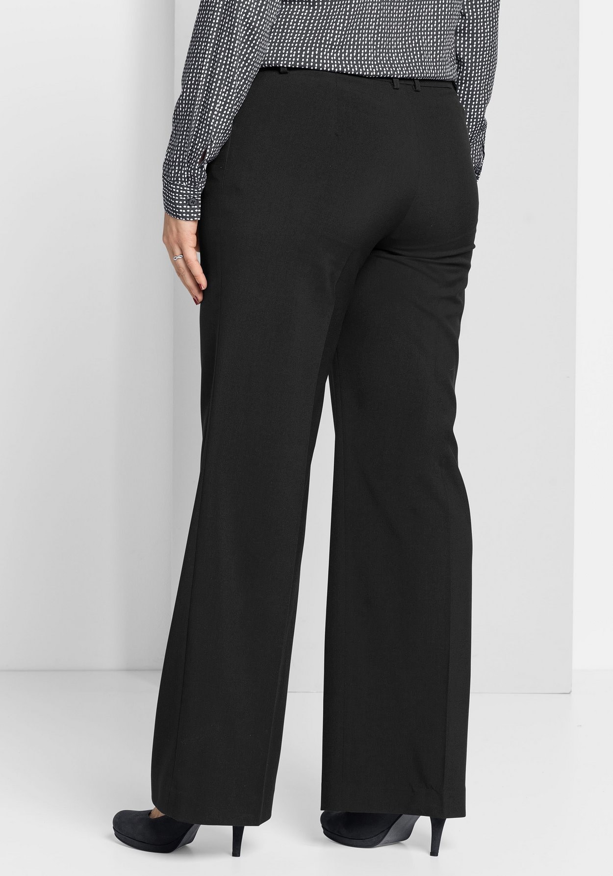 Sheego Stretch-Hose »Hose mit Bügelfalte«
