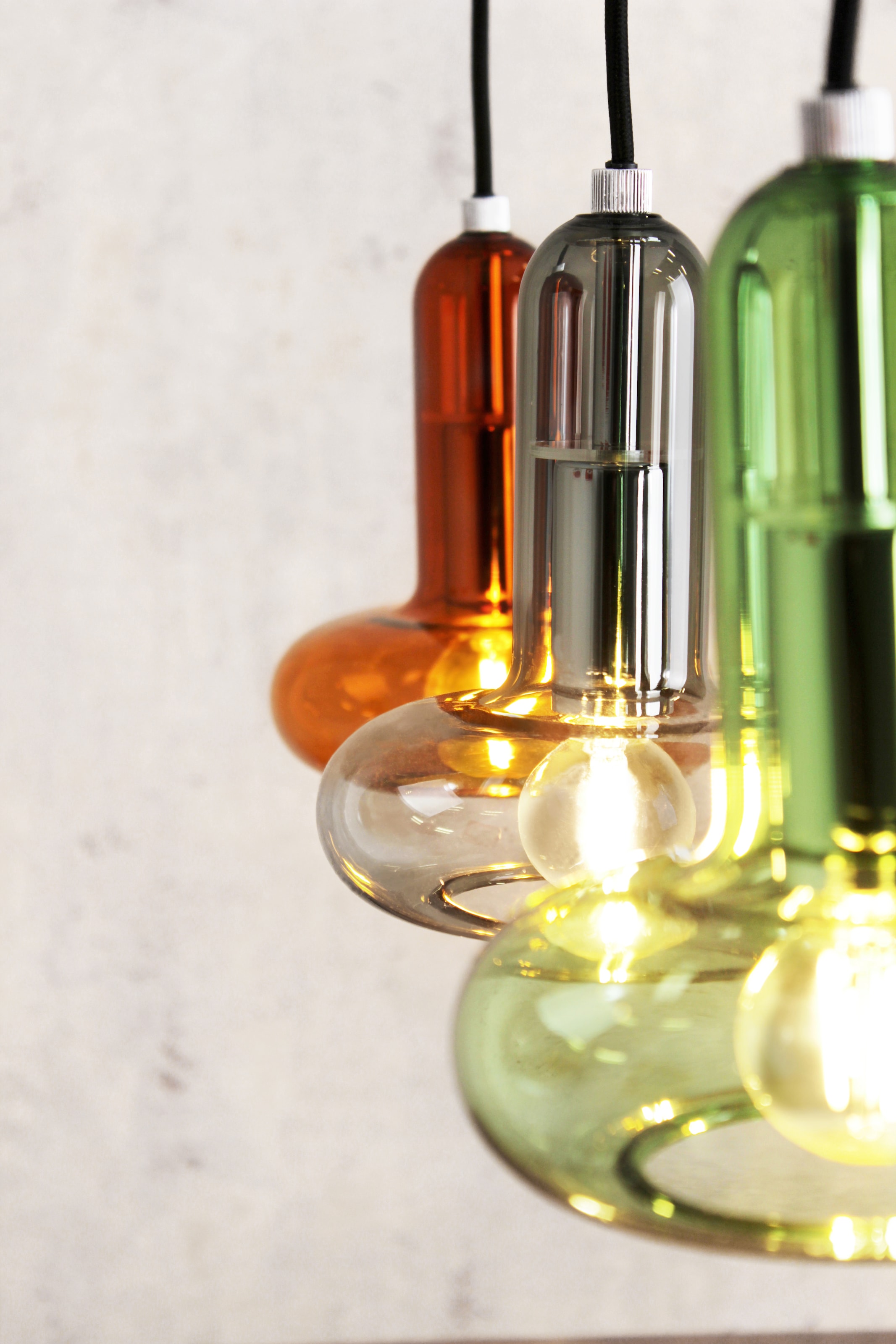 ECO-LIGHT Pendelleuchte »Perseus«, 3 flammig, Leuchtmittel E14 | ohne Leuchtmittel