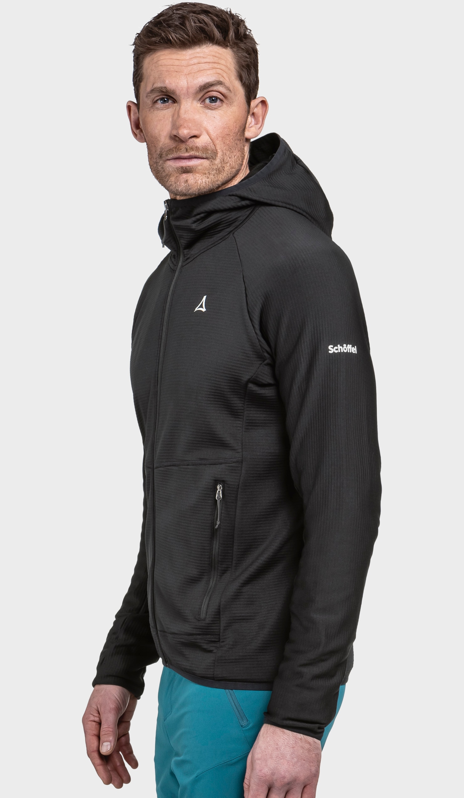 Schöffel Fleecejacke »Fleece Hoody Style Cascata MNS« mit Kapuze