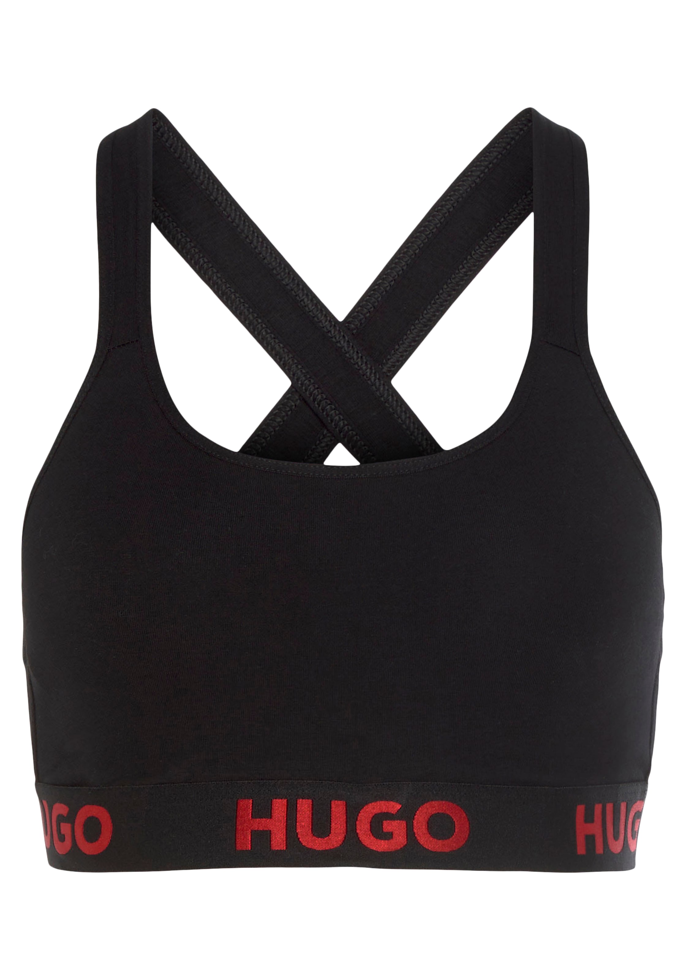 HUGO Underwear Bralette-BH »BRALETTE PADDED SPOR«, mit elastischem Bund